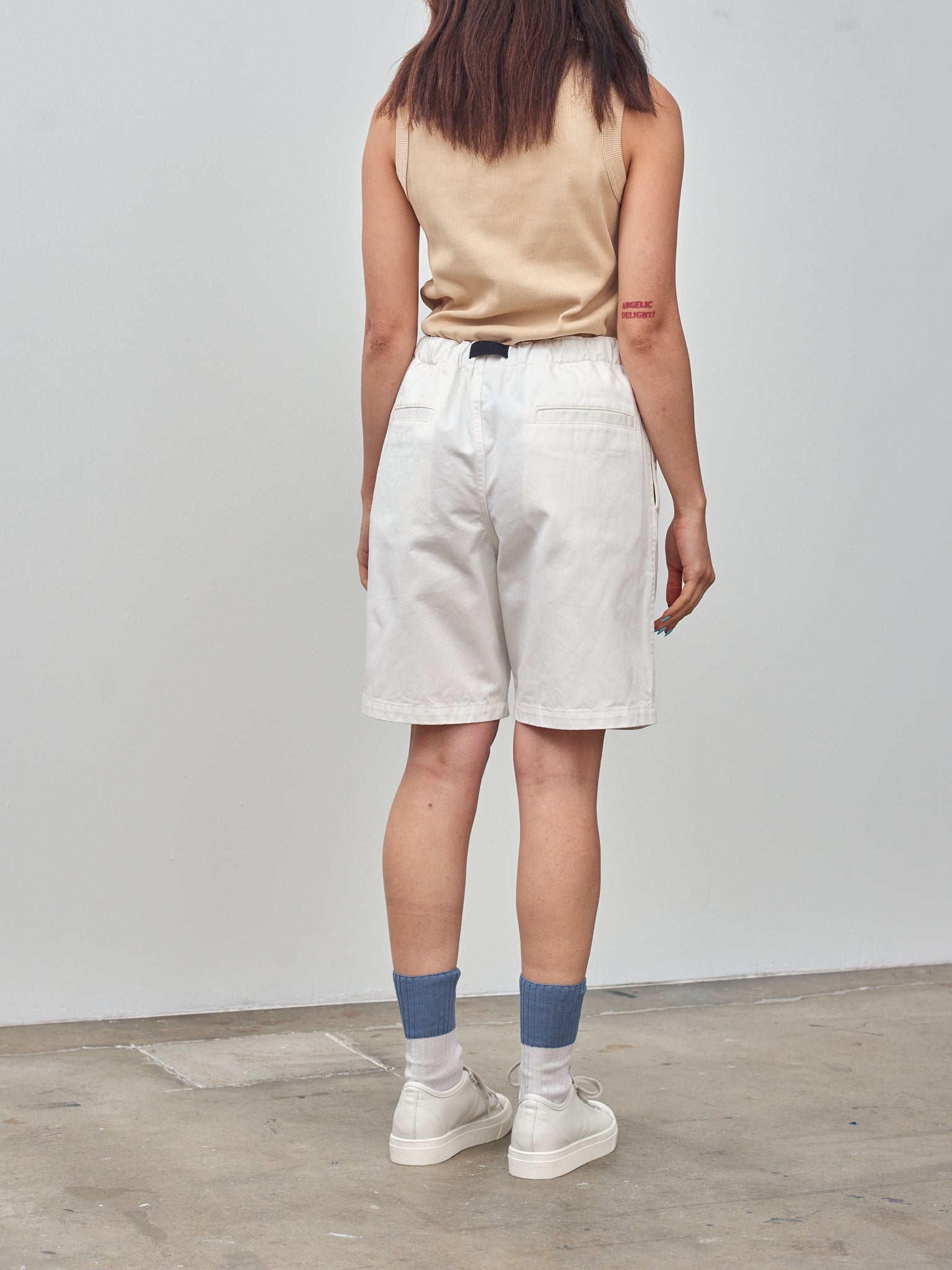 Namu Shop - Y Organic Cotton Chino Shorts - White