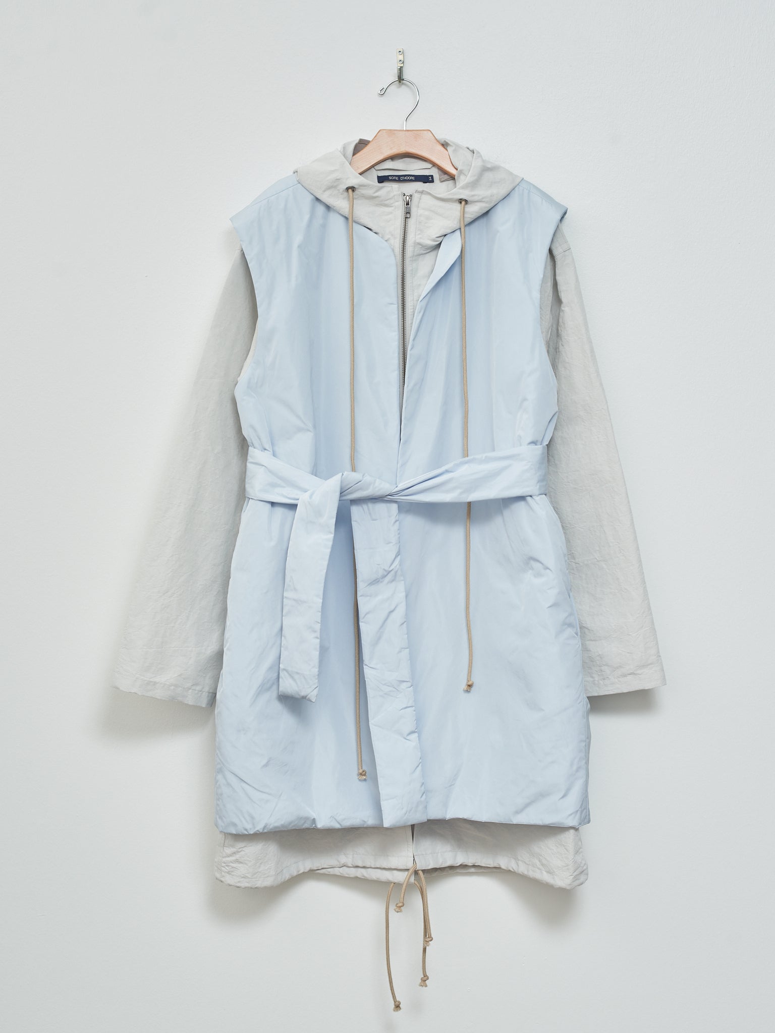 Namu Shop - Sofie D'hoore Cobra Parka and Vest - Calcium/Ice