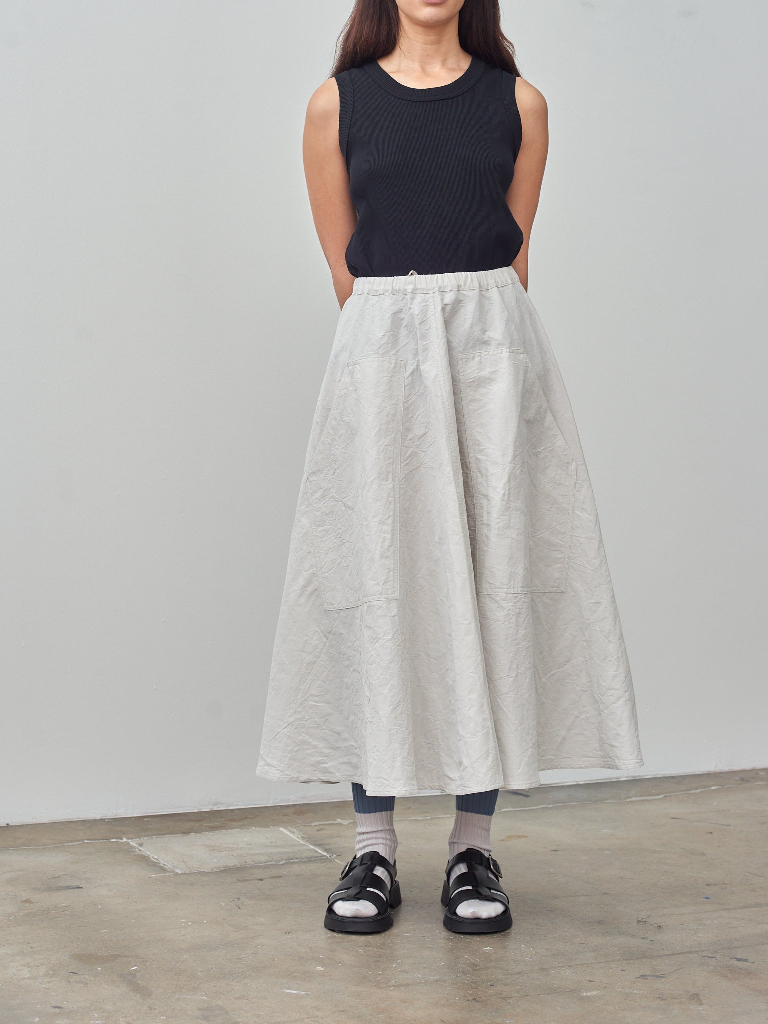 Namu Shop - Sofie D'hoore Scout Skirt - Calcium