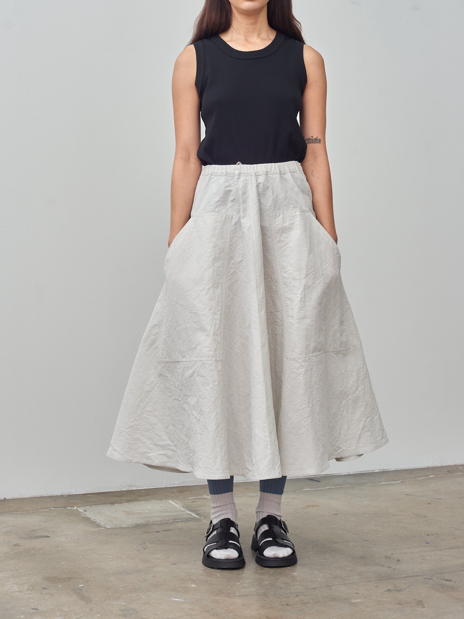 Namu Shop - Sofie D'hoore Scout Skirt - Calcium