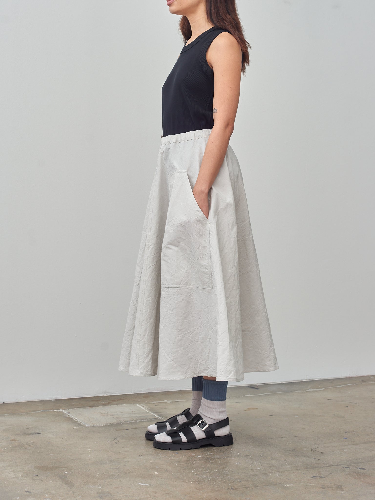 Namu Shop - Sofie D'hoore Scout Skirt - Calcium