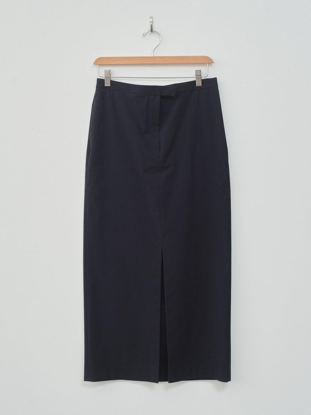 Namu Shop - Yleve Cotton Nylon Stretch Weather Skirt - Black