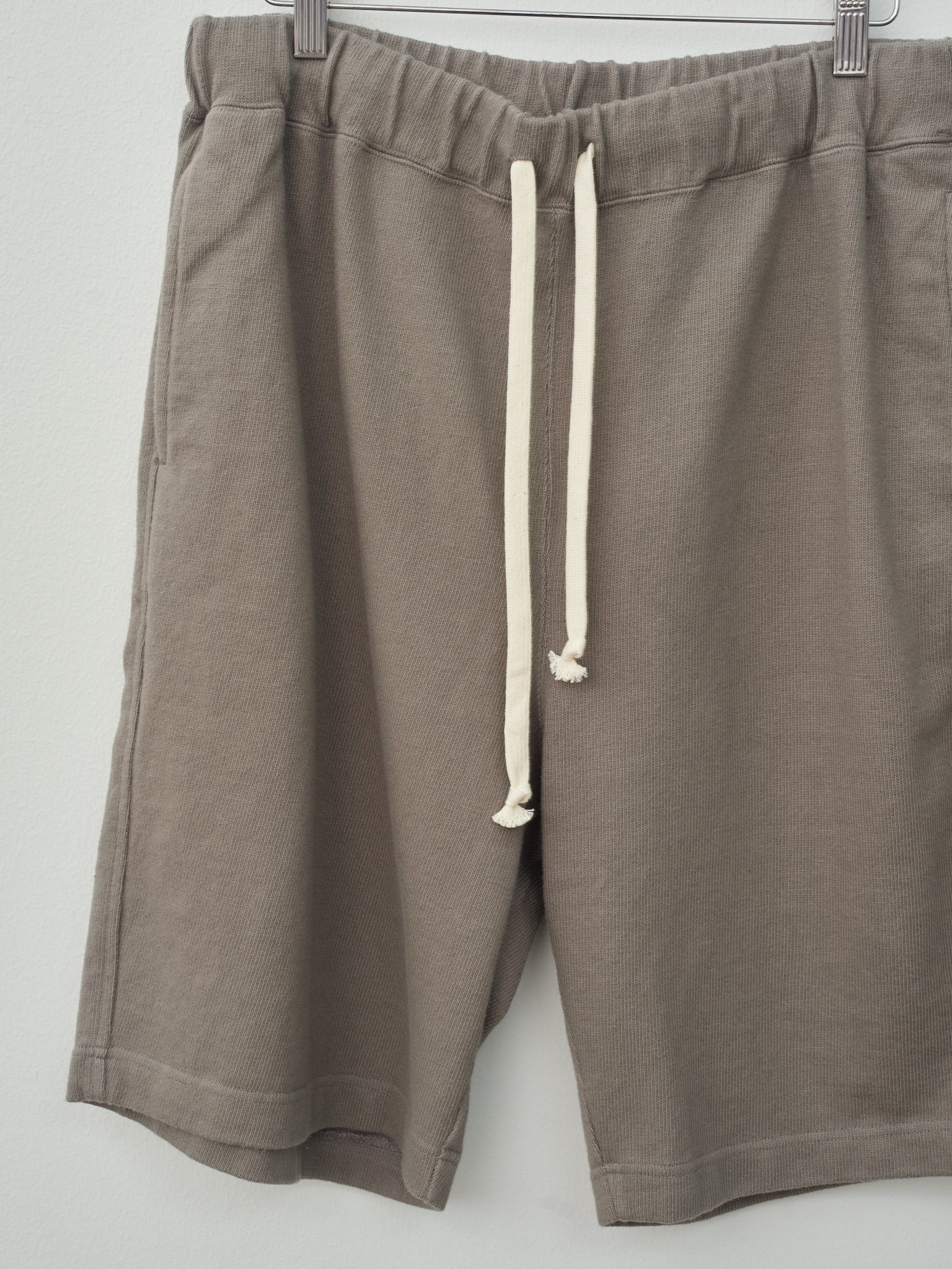 Namu Shop - ts(s) Soft Heavy Jersey Easy Big Shorts - Gray