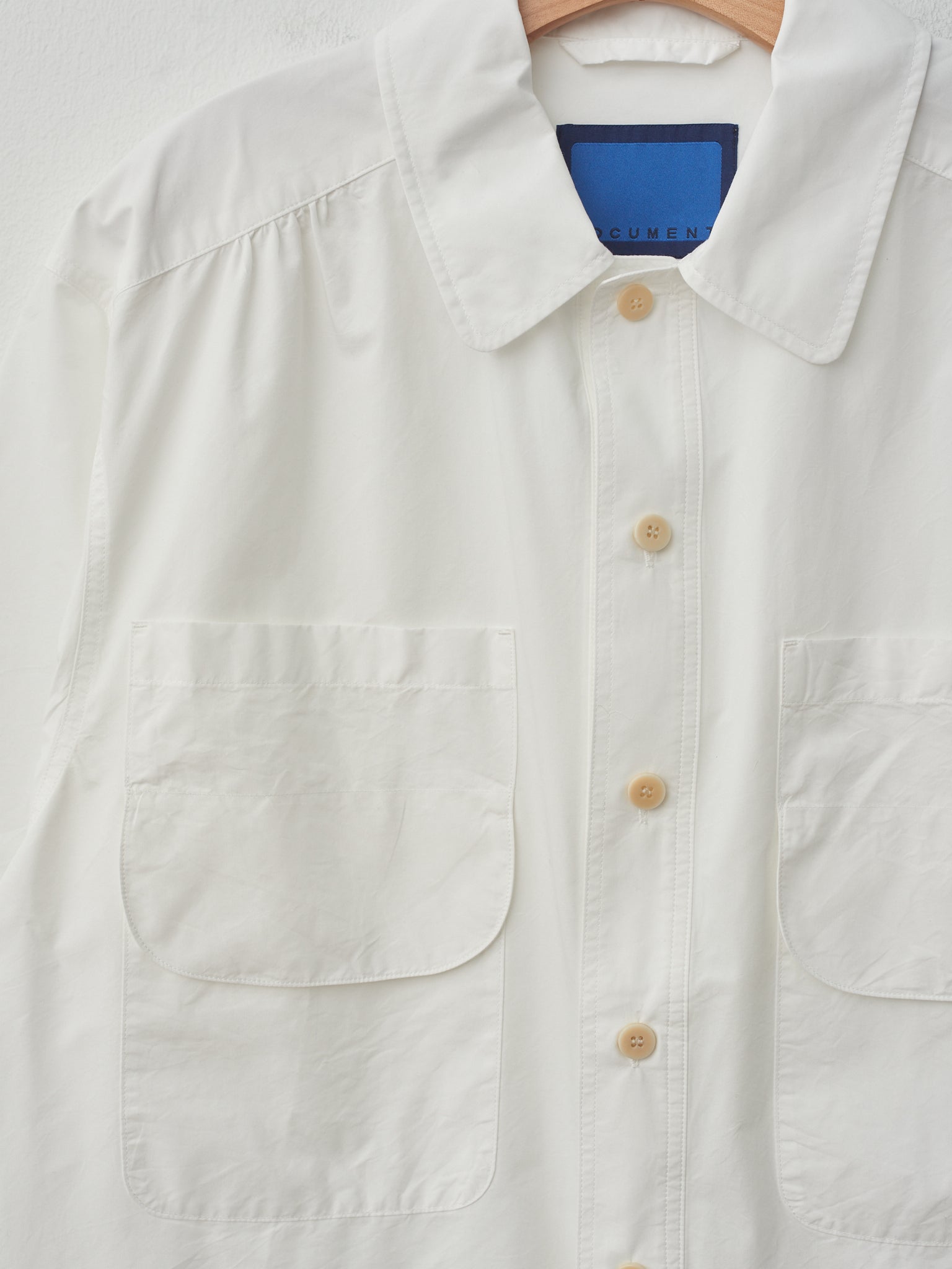 Namu Shop - Document Cordura Double Pocket Shirt - White