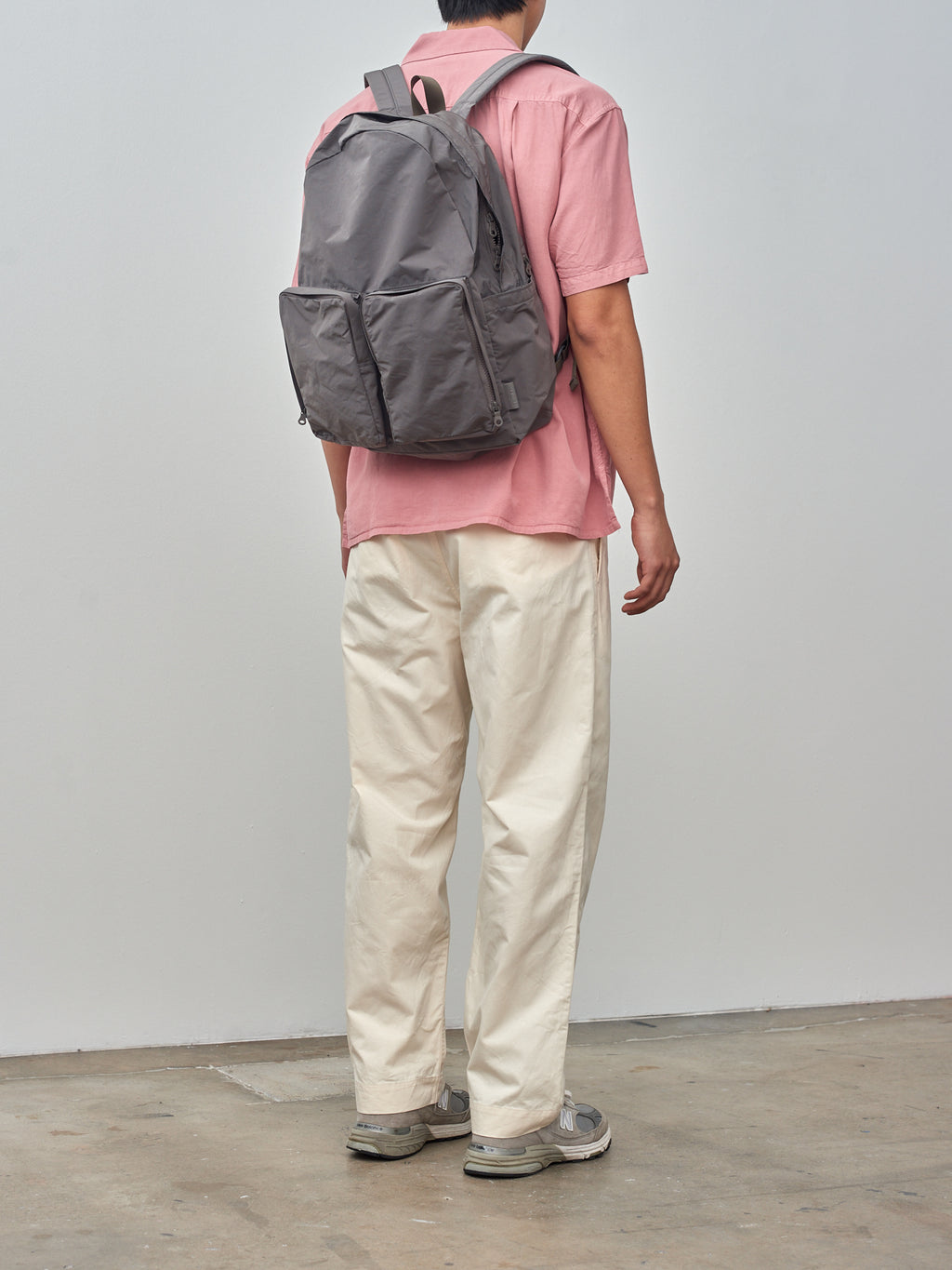 Namu Shop - Amiacalva Split Yarn Backpack - Gray