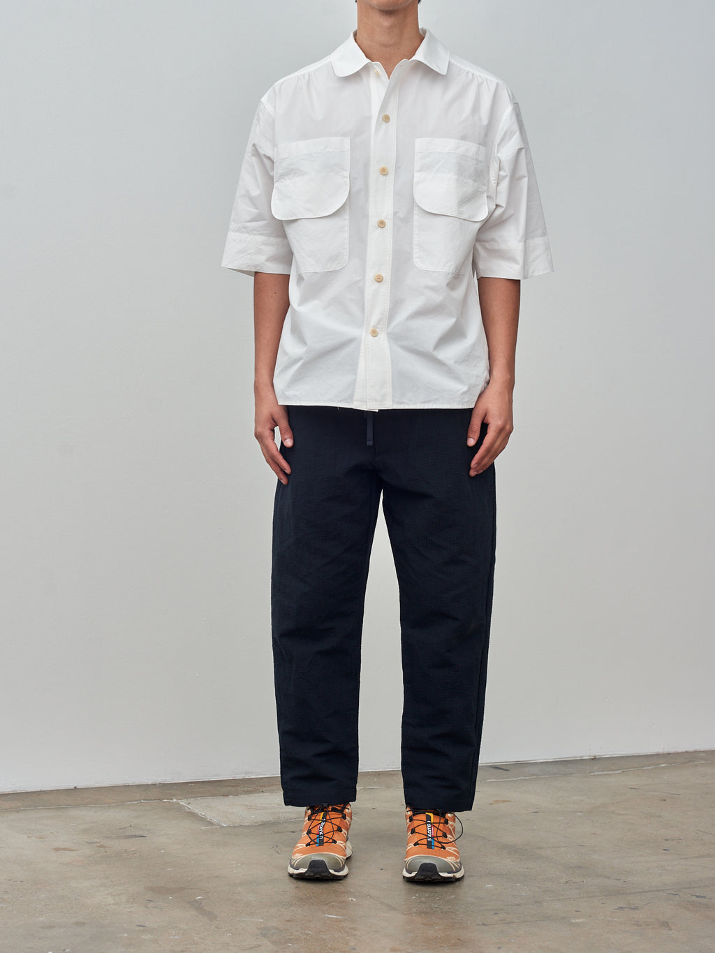 Namu Shop - Document Cordura Double Pocket Shirt - White