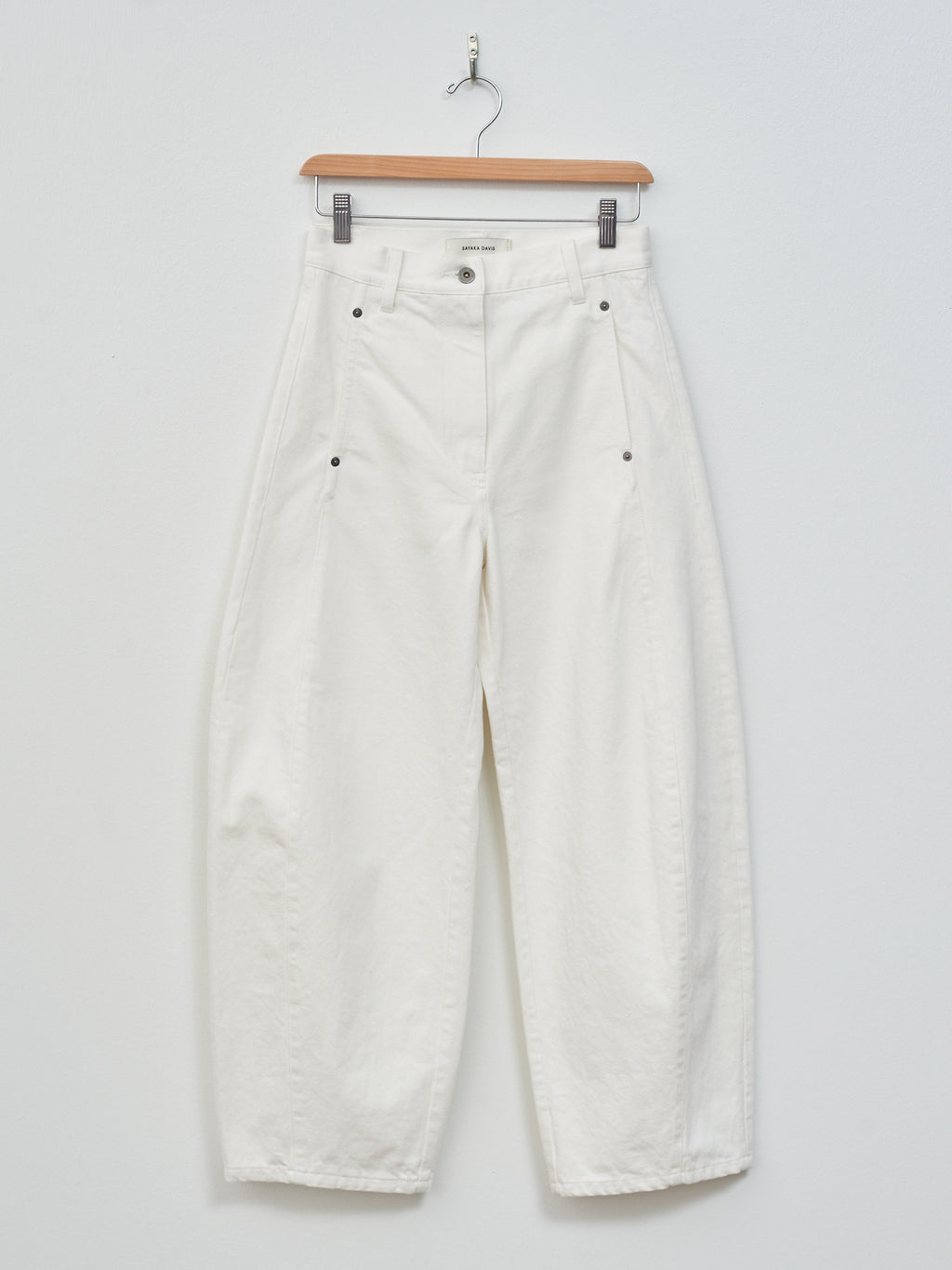 Namu Shop - Sayaka Davis Barrel Pants - Off White