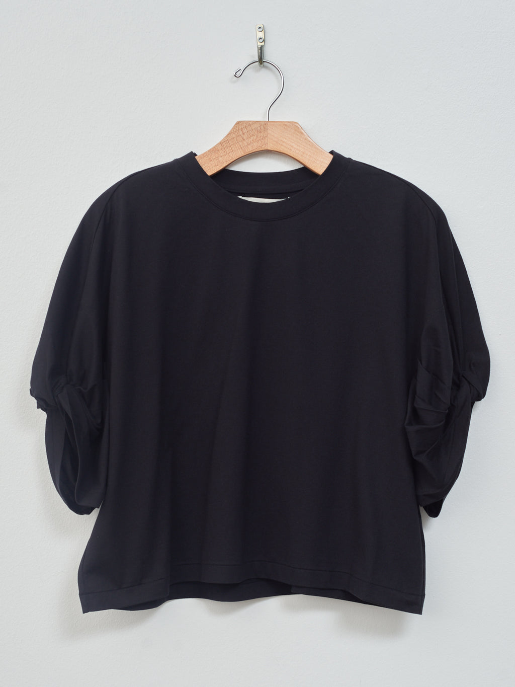 Namu Shop - Sayaka Davis Twisted Sleeve Tee - Black