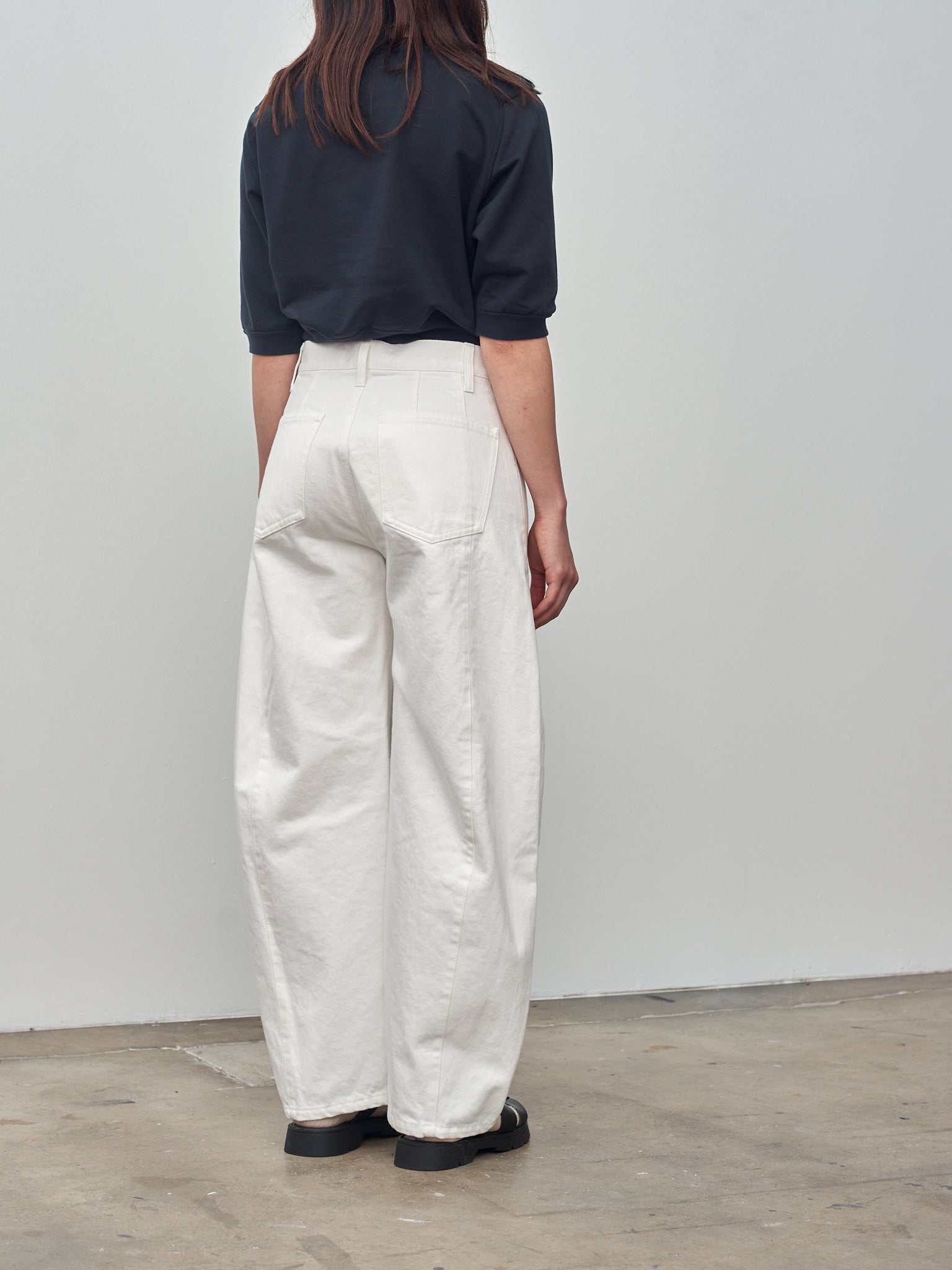Namu Shop - Sayaka Davis Barrel Pants - Off White