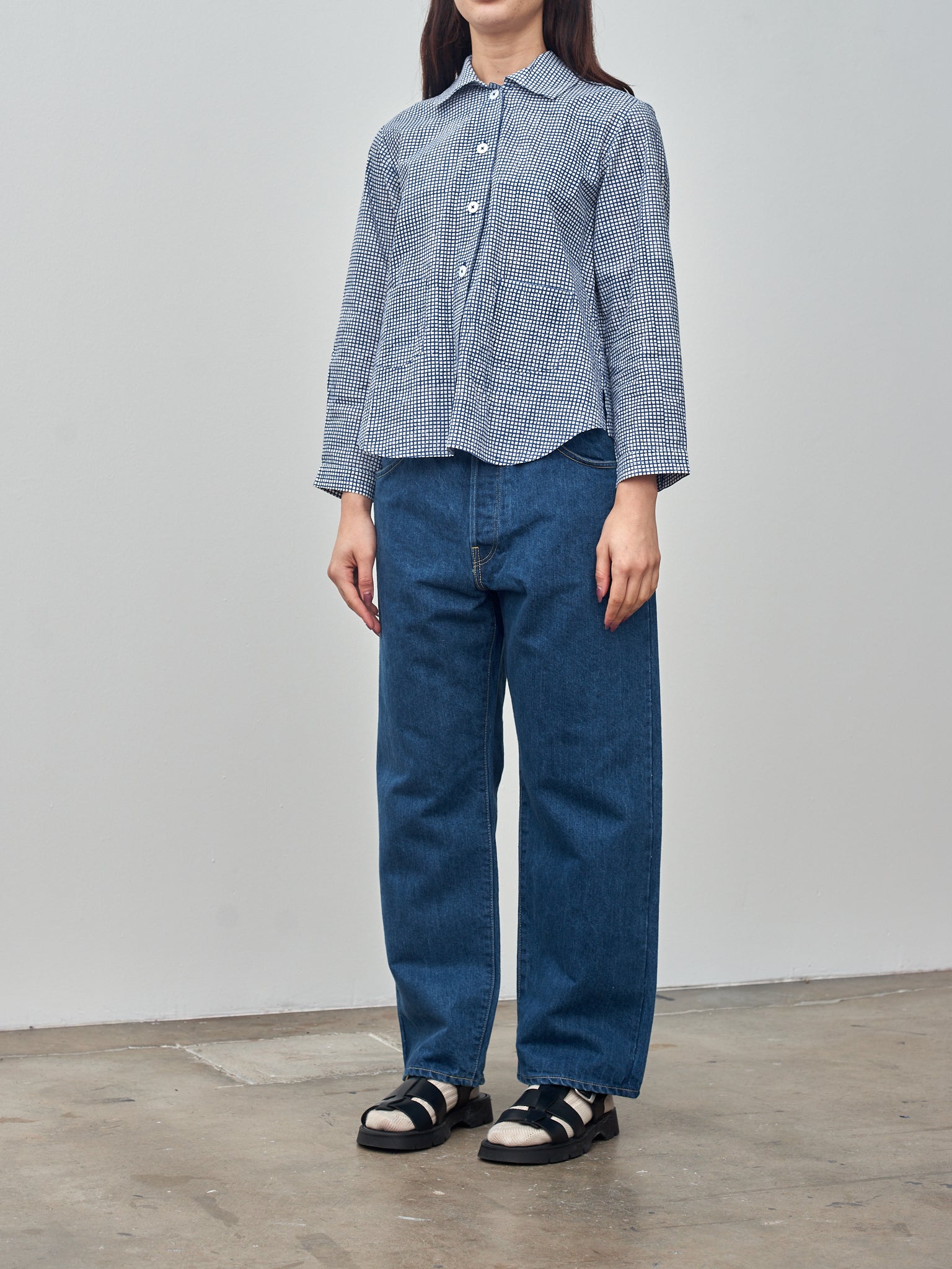 Namu Shop - Jan Machenhauer Kika Shirt Jacket - Blue