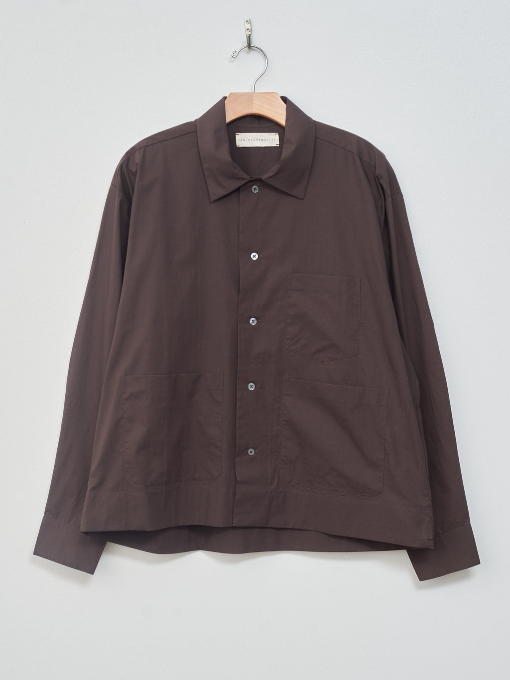 Namu Shop - Jan Machenhauer Frank Shirt - Espresso