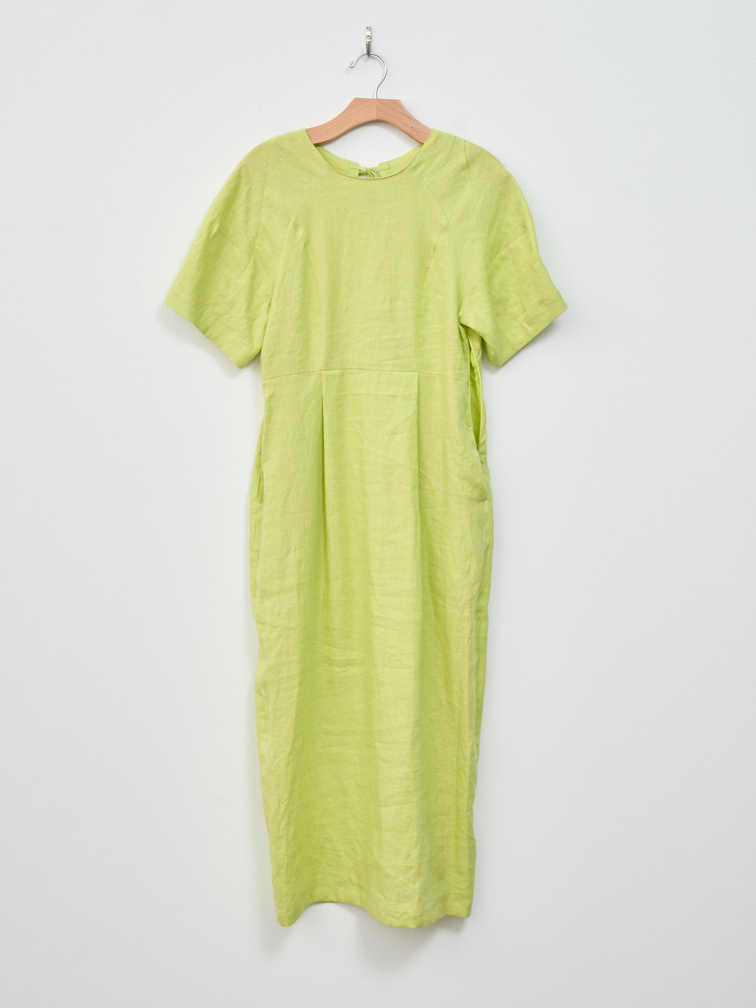 Barrel Sleeve Dress - Acid Lime Barrel Sleeve Dress - Acid Lime