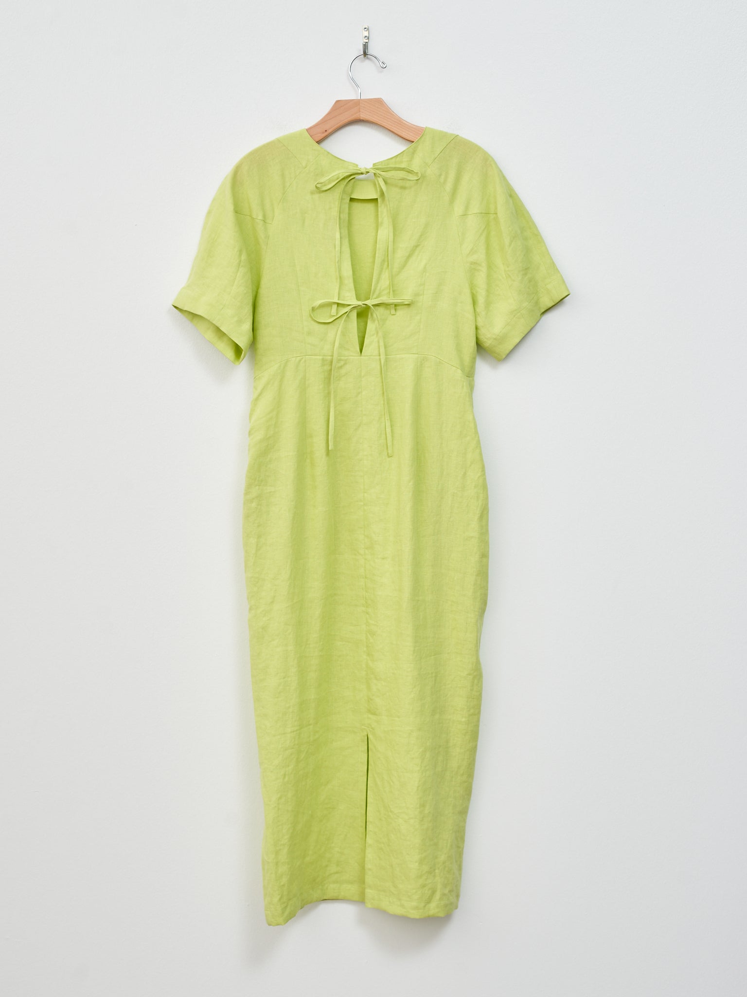 Barrel Sleeve Dress - Acid Lime Barrel Sleeve Dress - Acid Lime