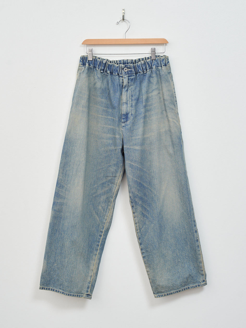 Namu Shop - Yoko Sakamoto Denim Trousers - Fade Indigo