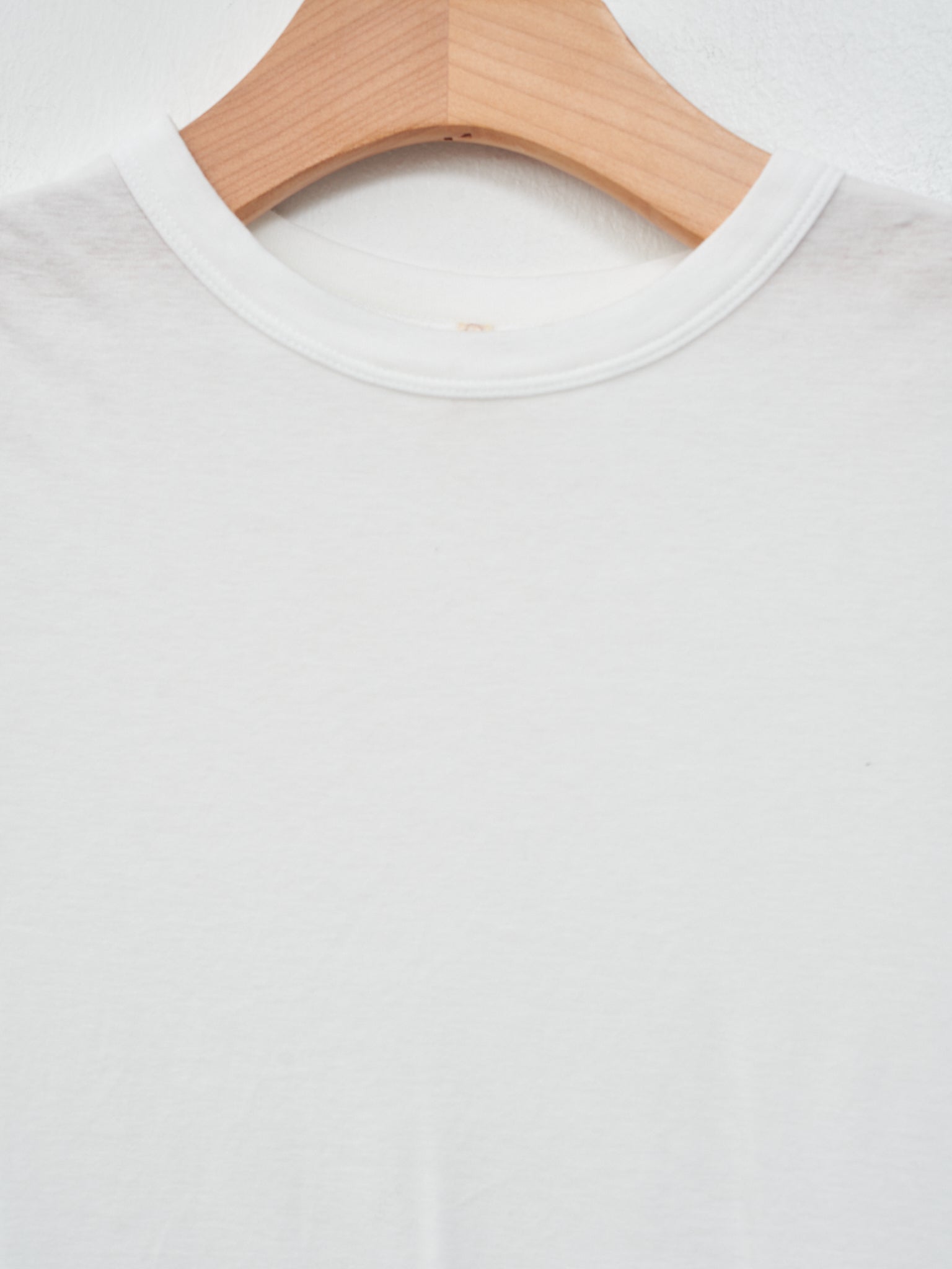 Namu Shop - Babaco Cotton/Silk Basic T-Shirt - White
