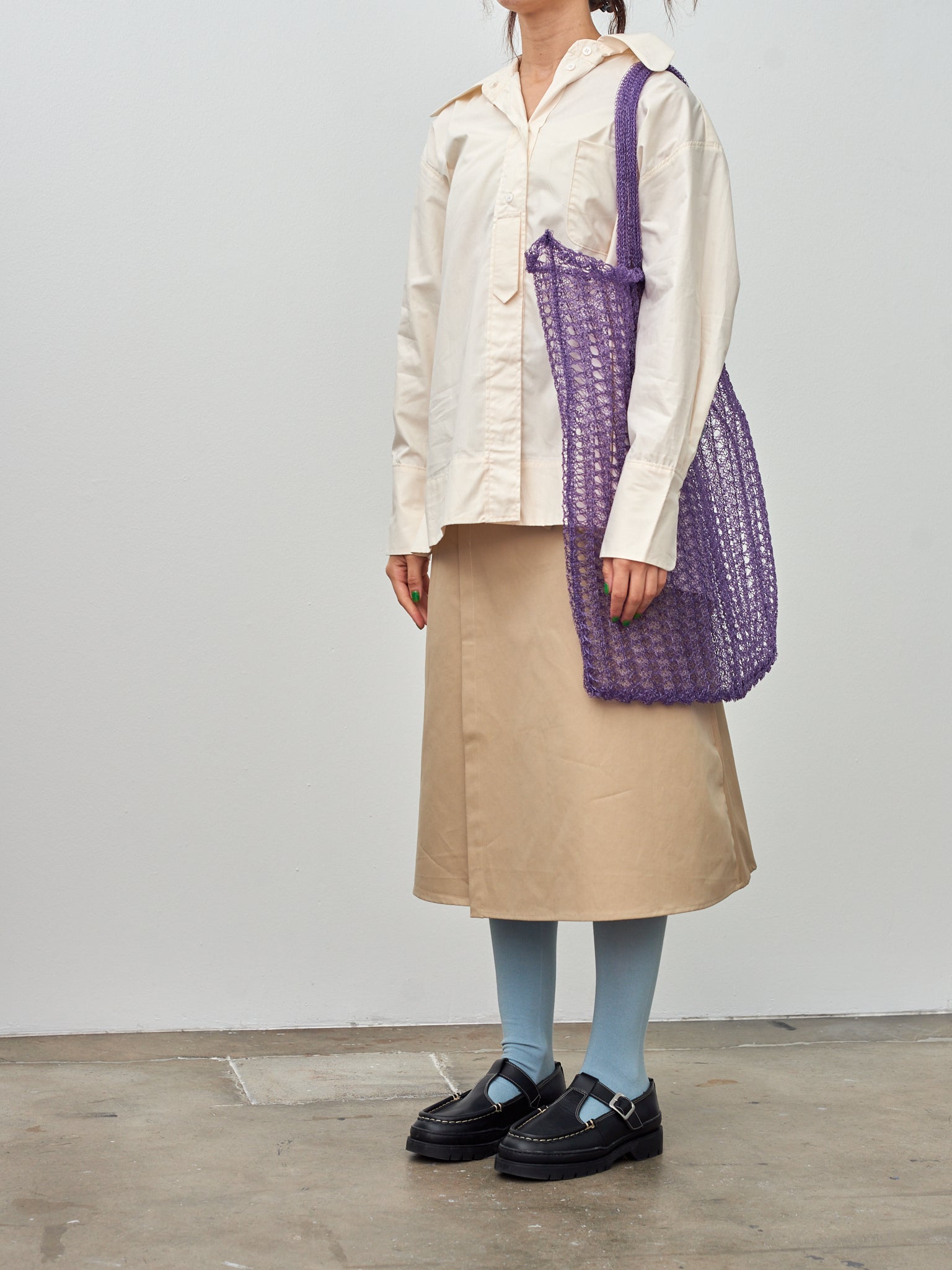 Namu Shop - Bielo Bruno Long Socks - Sky