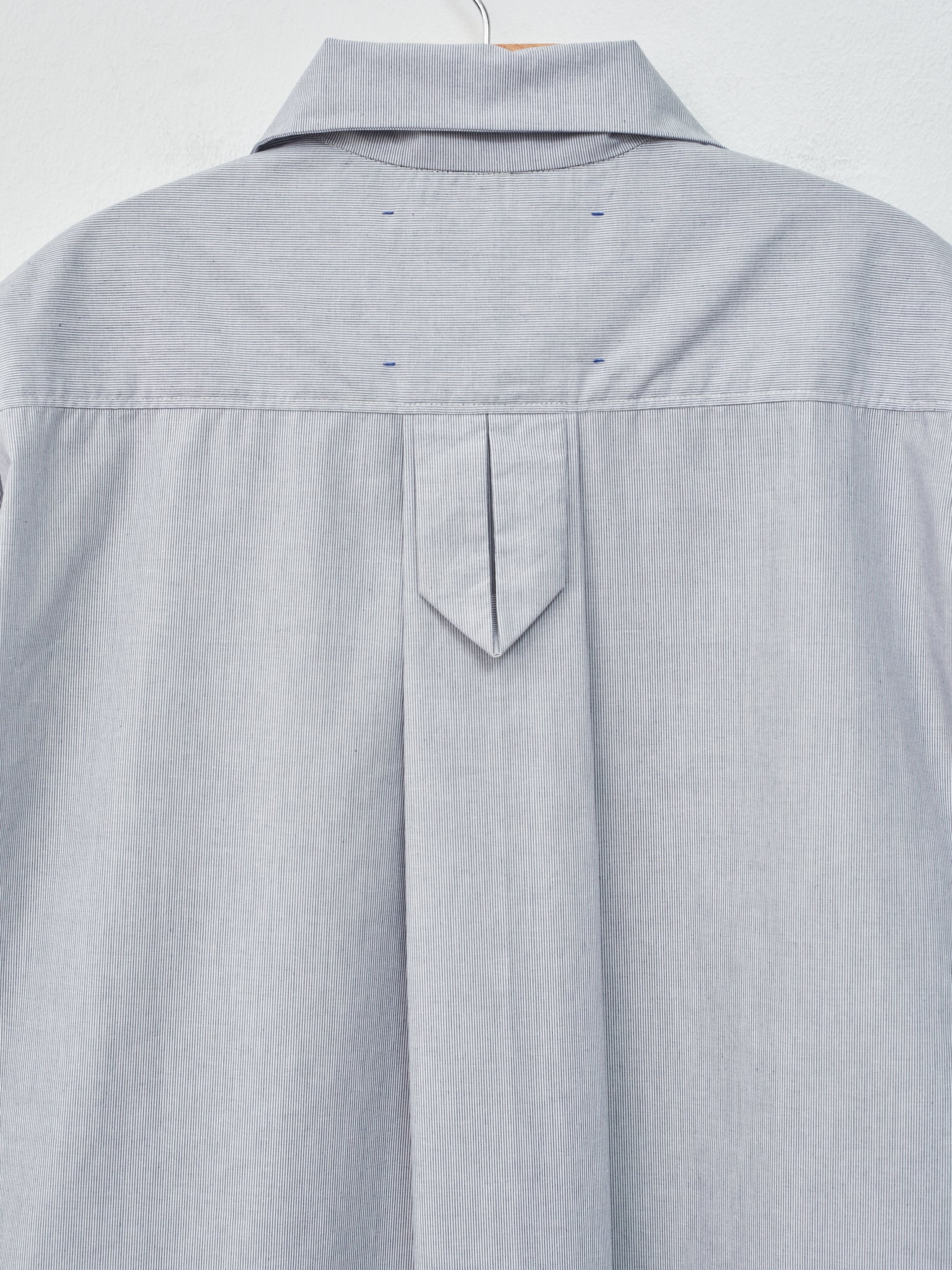 Namu Shop - Studio de Lostanges Long Collar Dress - Blue Stripe