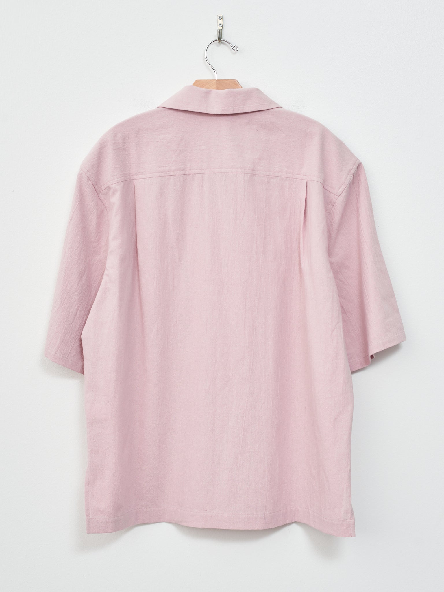 Namu Shop - S.K. Manor Hill Aloha Shirt - Rose Cotton Linen