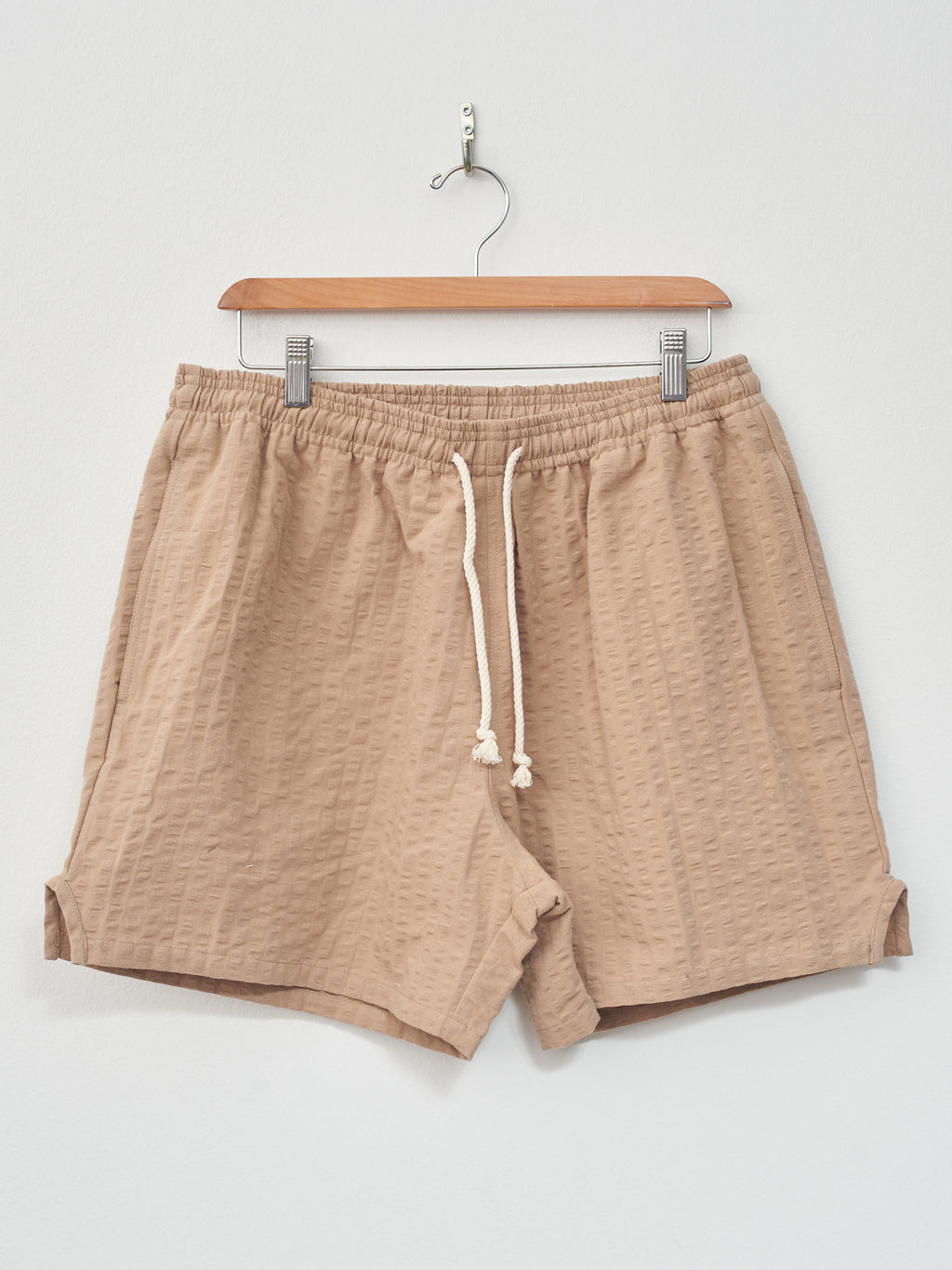 Namu Shop - S.K. Manor Hill MT Short - Tan Puckered Cotton