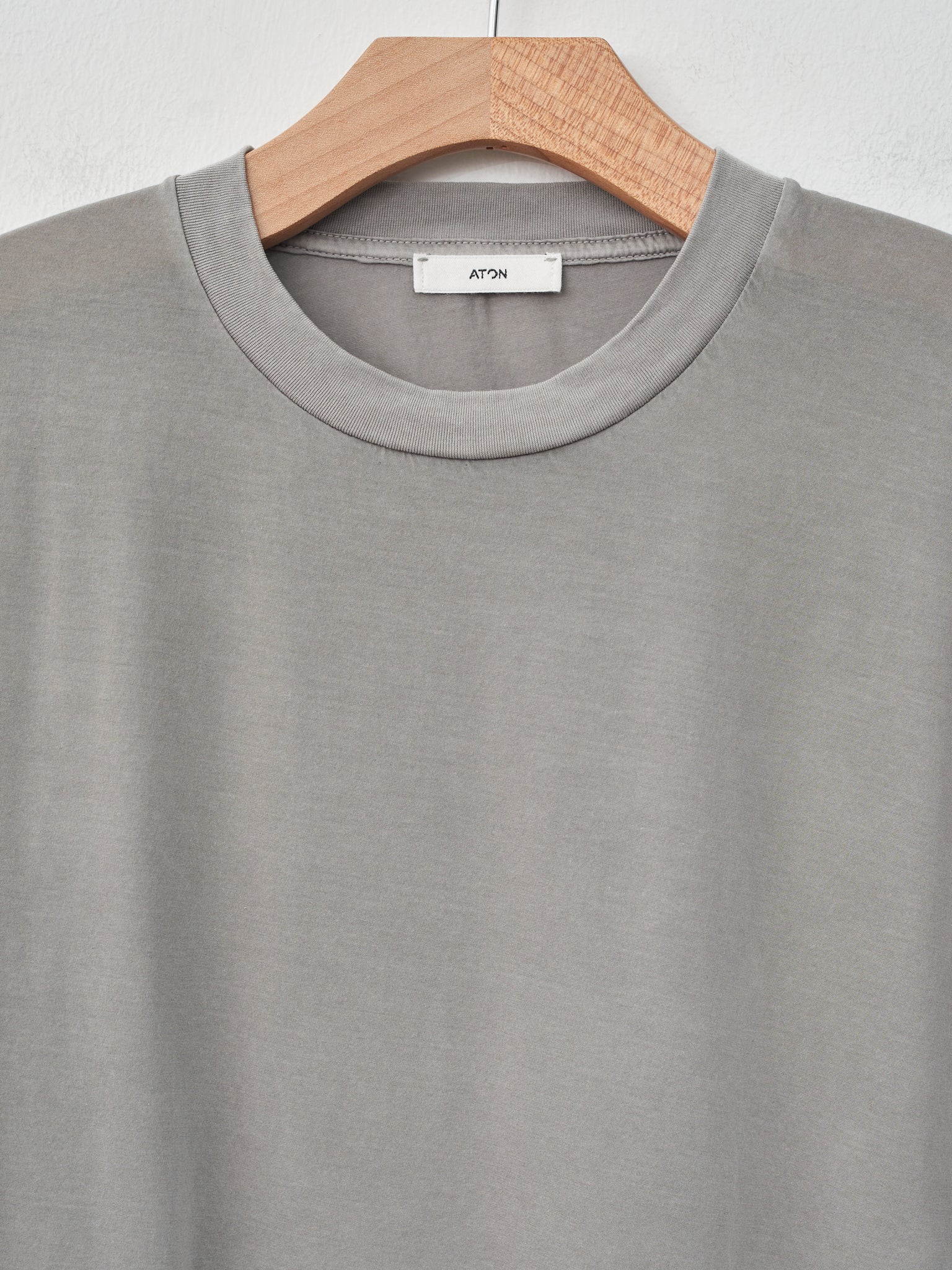 Namu Shop - Aton Garment Dyed Organic Boys Fit T-Shirt - Gray