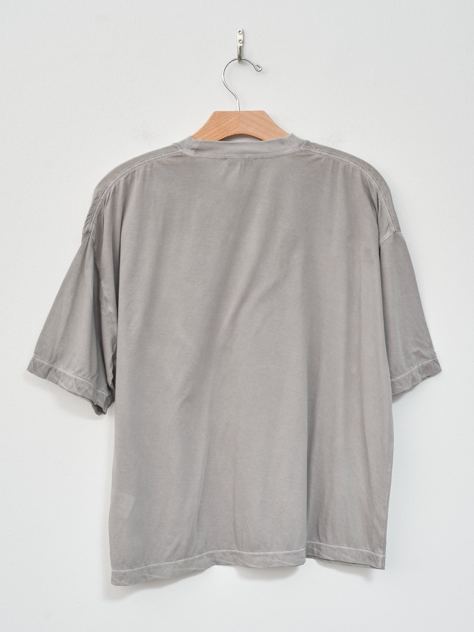 Namu Shop - Aton Garment Dyed Organic Boys Fit T-Shirt - Gray