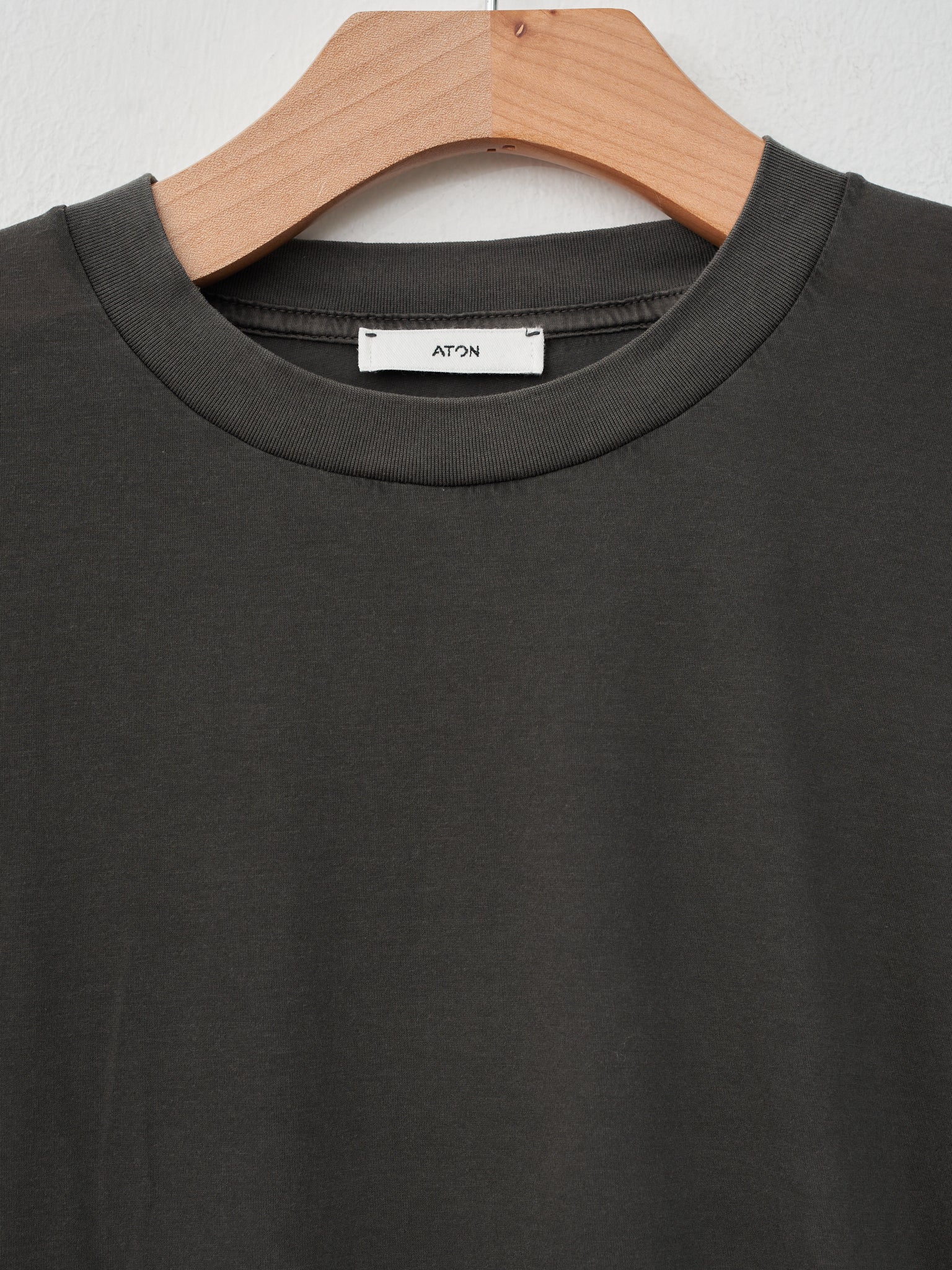 Namu Shop - Aton Garment Dyed Organic Boys Fit T-Shirt - Charcoal