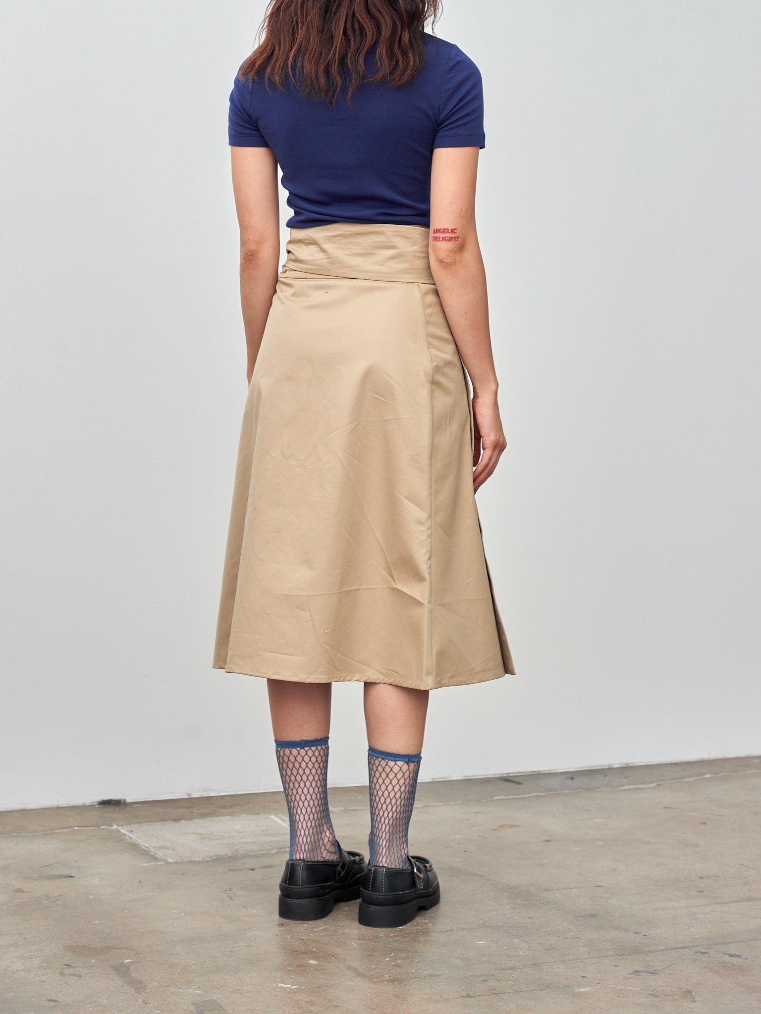 Namu Shop - Studio de Lostanges Wrap Skirt - Khaki