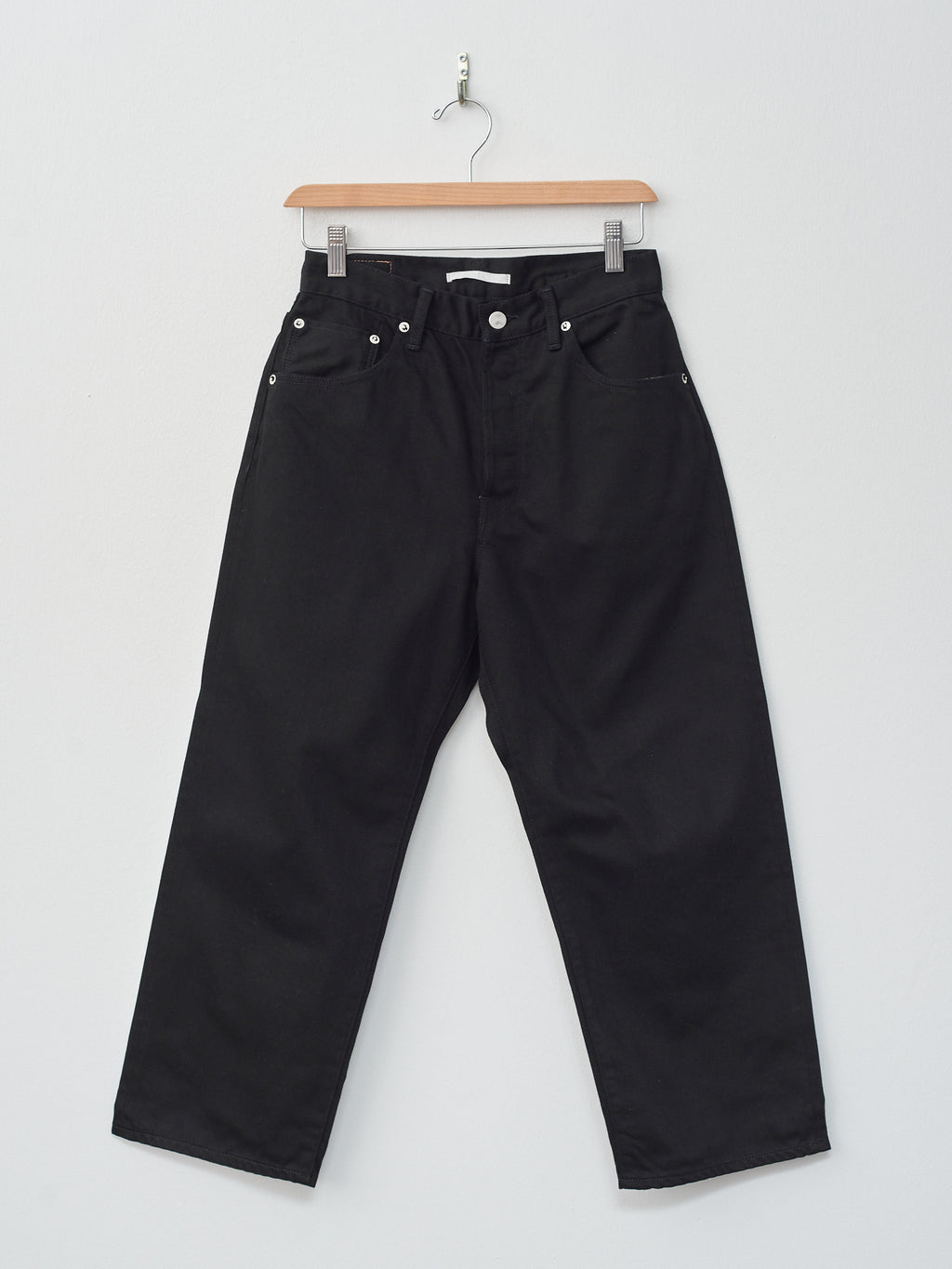 Namu Shop - Hatski Back Buckle Denim - Black