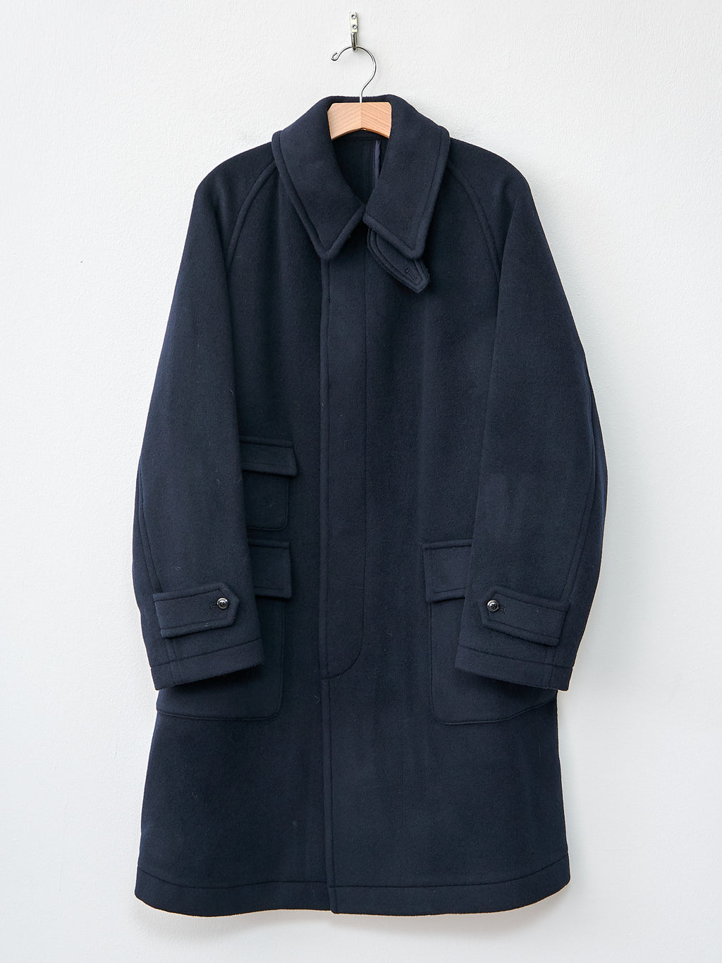 Namu Shop - Kaptain Sunshine Traveller Coat - Top Navy