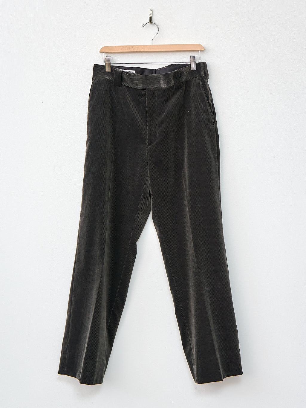 Namu Shop - Kaptain Sunshine D Slacks - Charcoal Corduroy