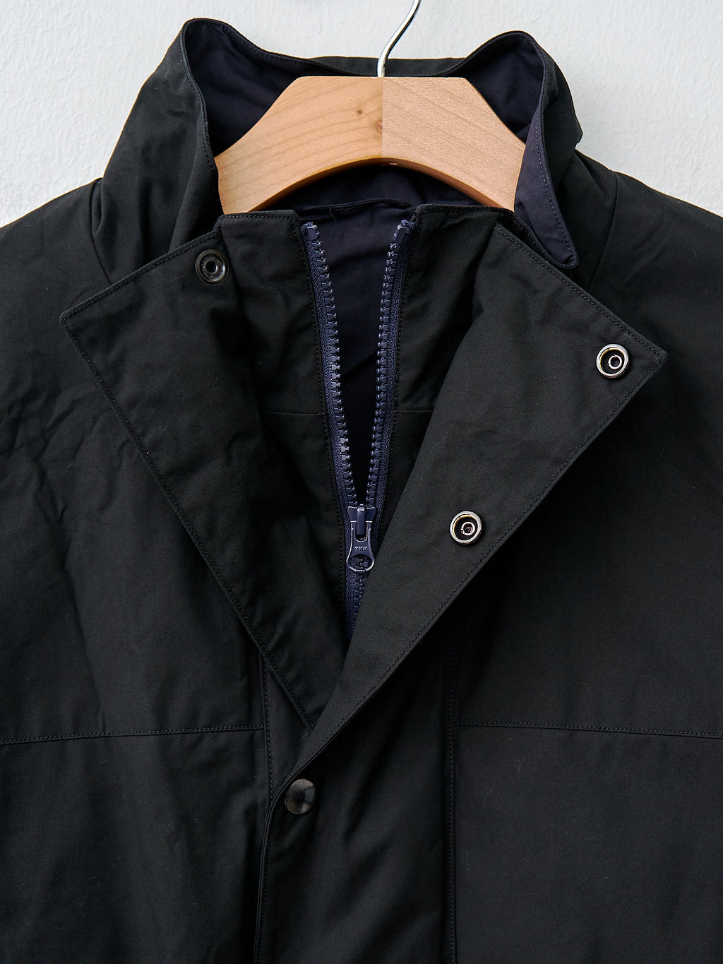 Namu Shop - Kaptain Sunshine Cotton Field Jacket - Black