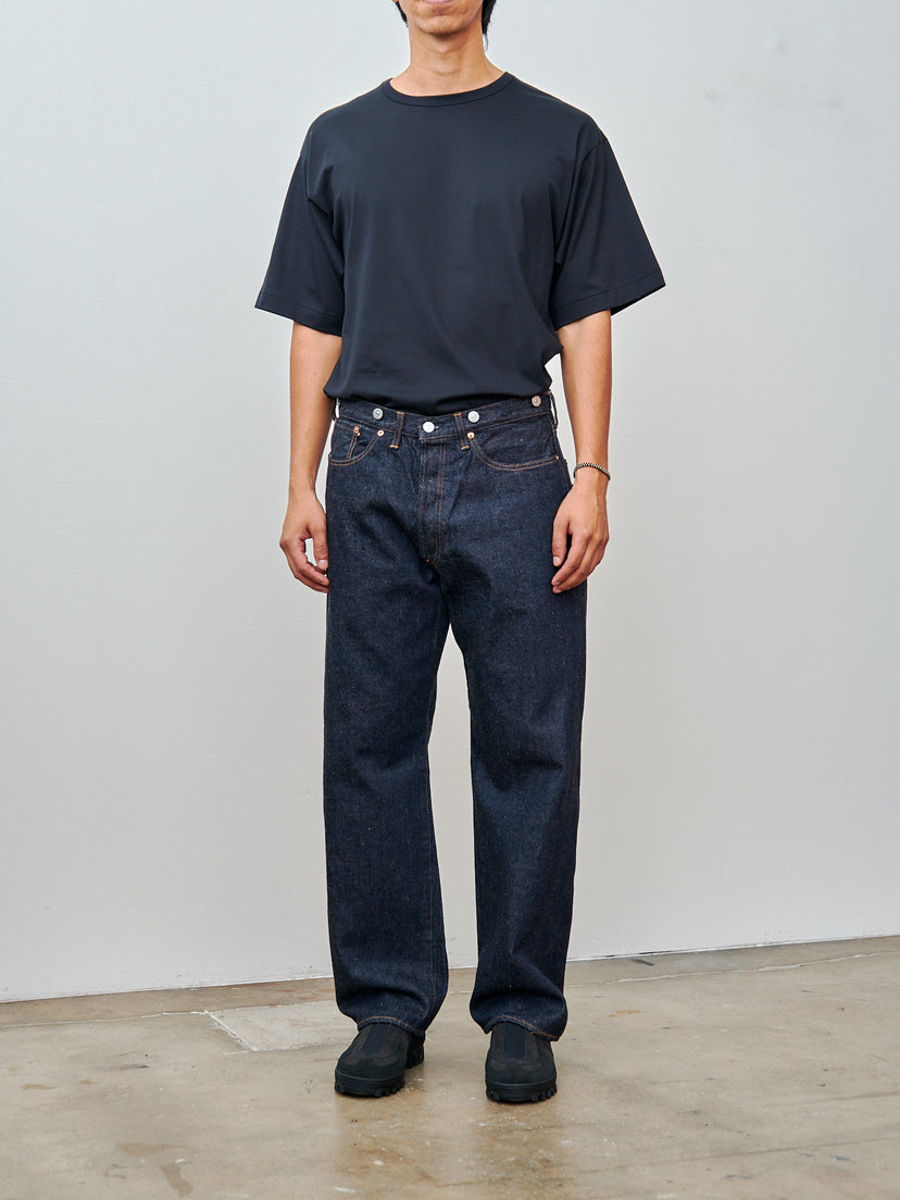 Namu Shop - Kaptain Sunshine 1930 Straight Denim Pants - Indigo One Wash