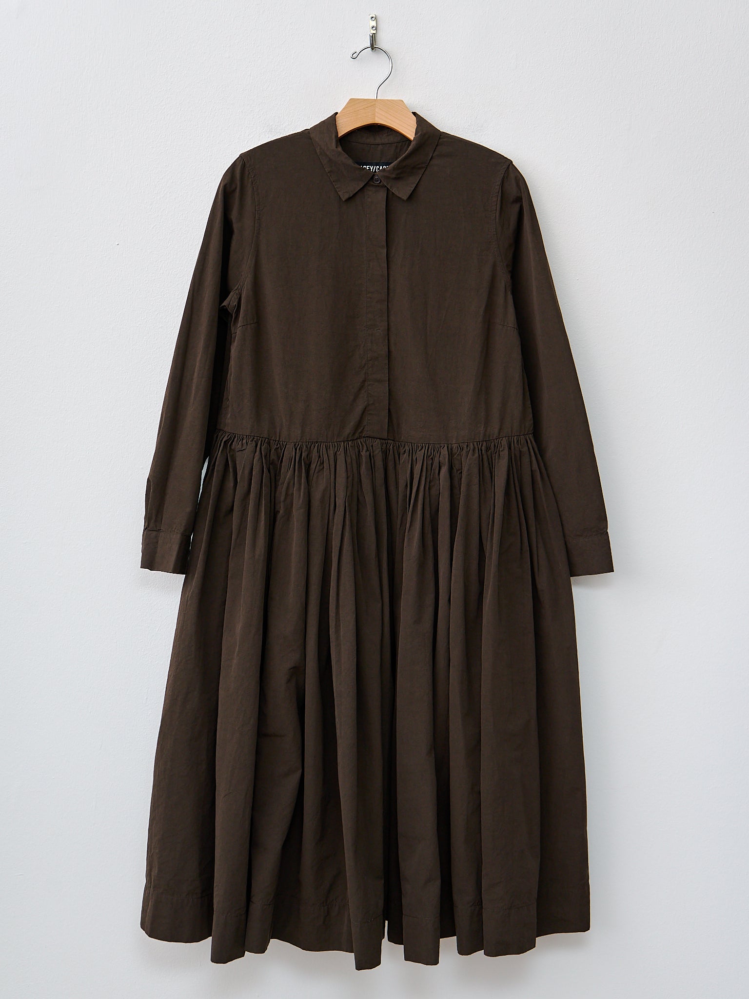 Helayane Rouche Dress - Dark Brown Helayane Rouche Dress - Dark Brown
