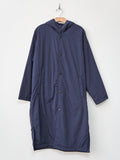 Namu Shop - Y Recycle Nylon Taffeta/Recycle Polyester Fleece Coat - Navy