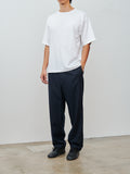 Namu Shop - Yleve Wool Flannel Easy Trousers - Navy