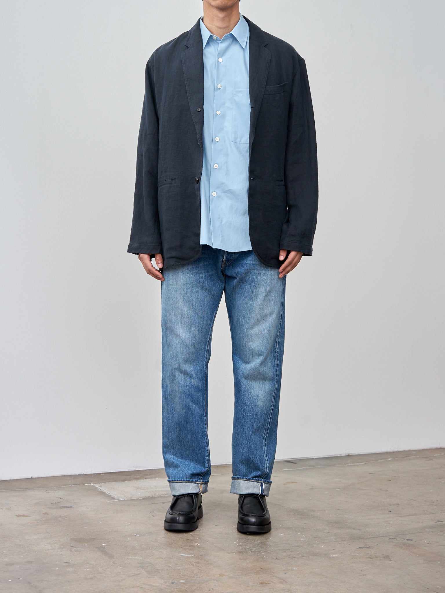 Namu Shop - Document Linen Relaxed Jacket