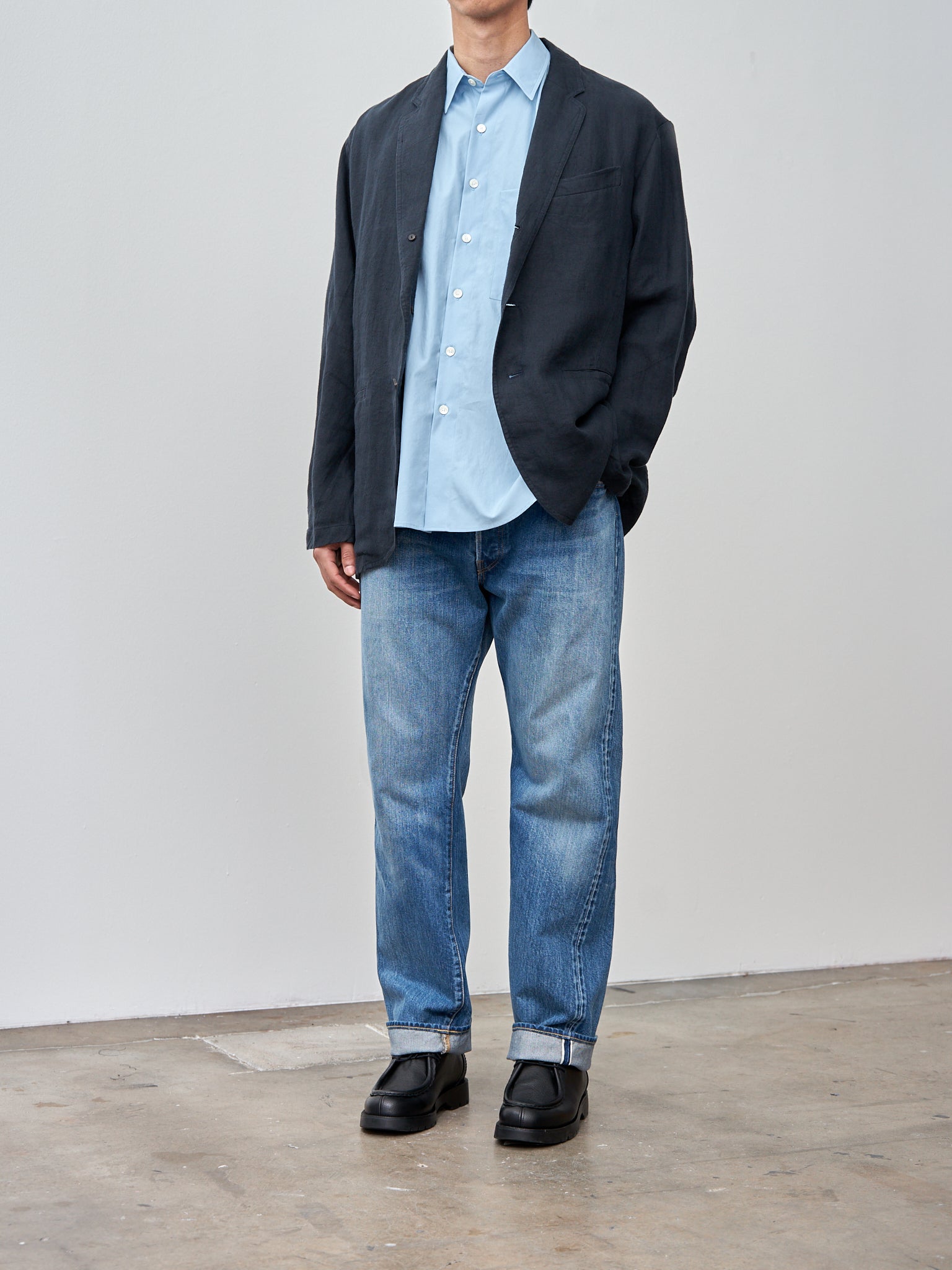 Namu Shop - Document Linen Relaxed Jacket