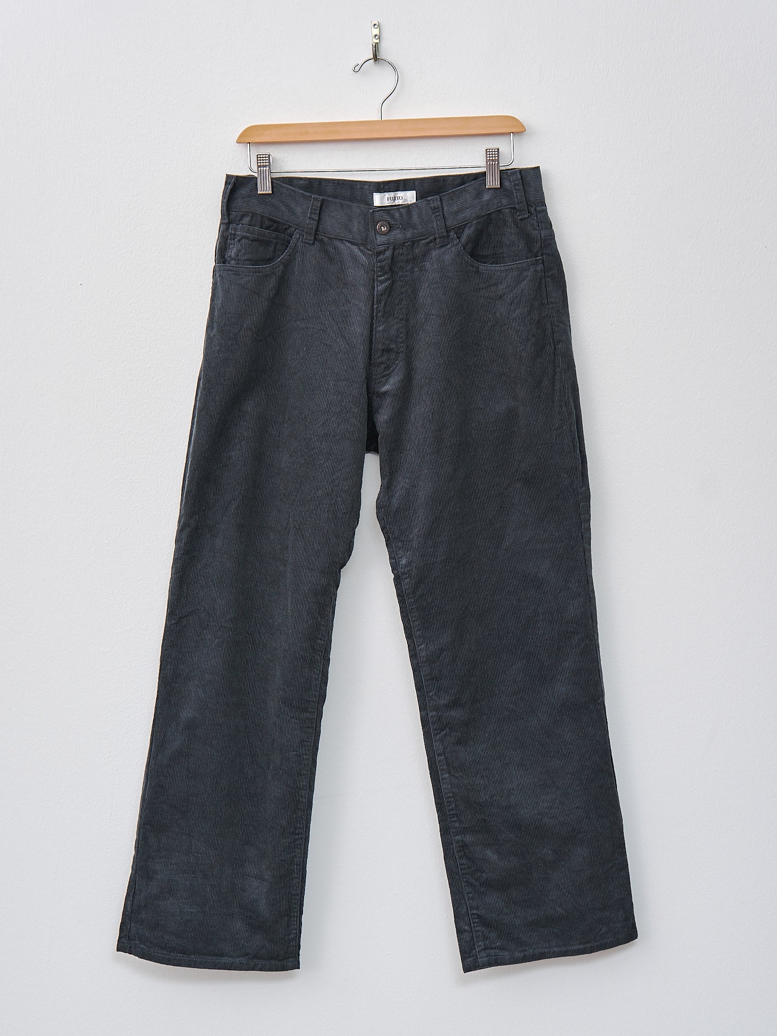 Namu Shop - Fujito Cowboy Pants - Charcoal