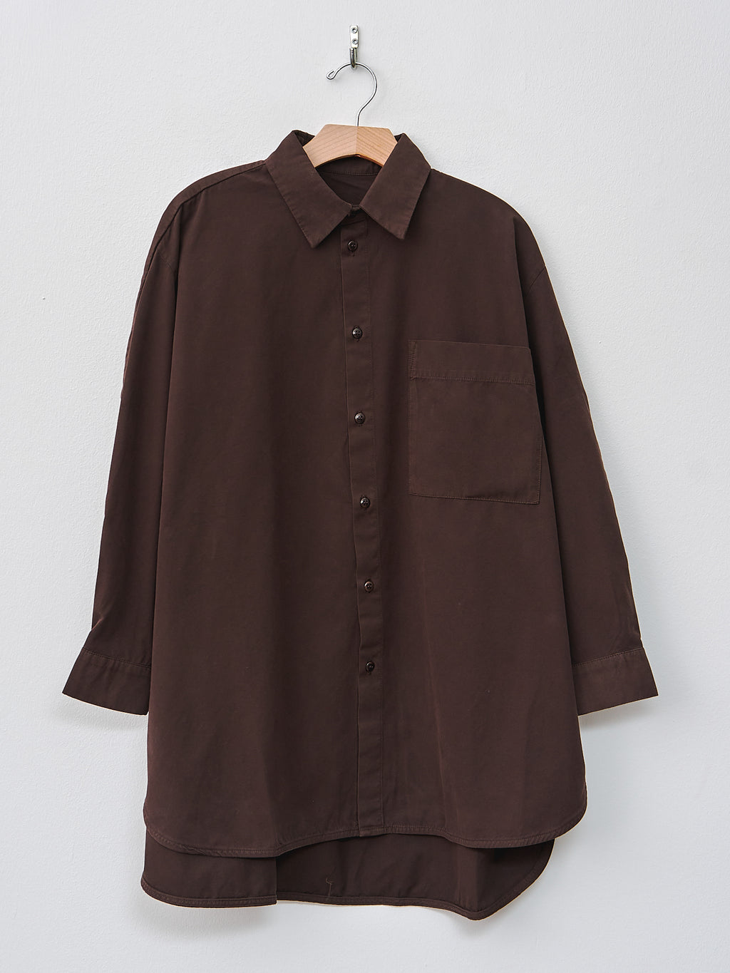 Namu Shop - Toogood The Painter Shirt - Fine Canvas Umber