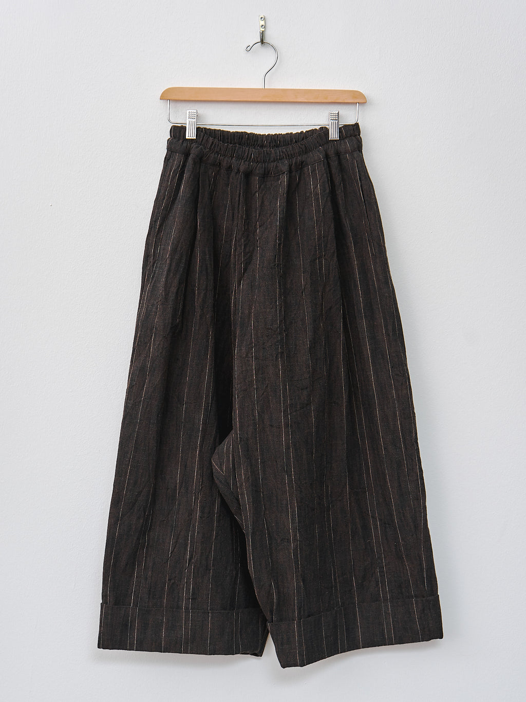 Namu Shop - Toogood The Baker Trouser - Crumbled Stripe Walnut