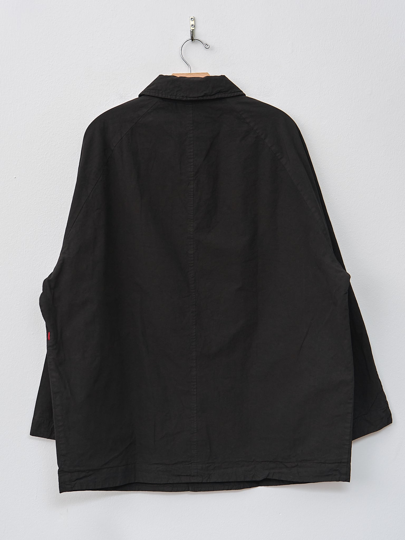 CASEY CASEY Lumi Coat H Wax Black