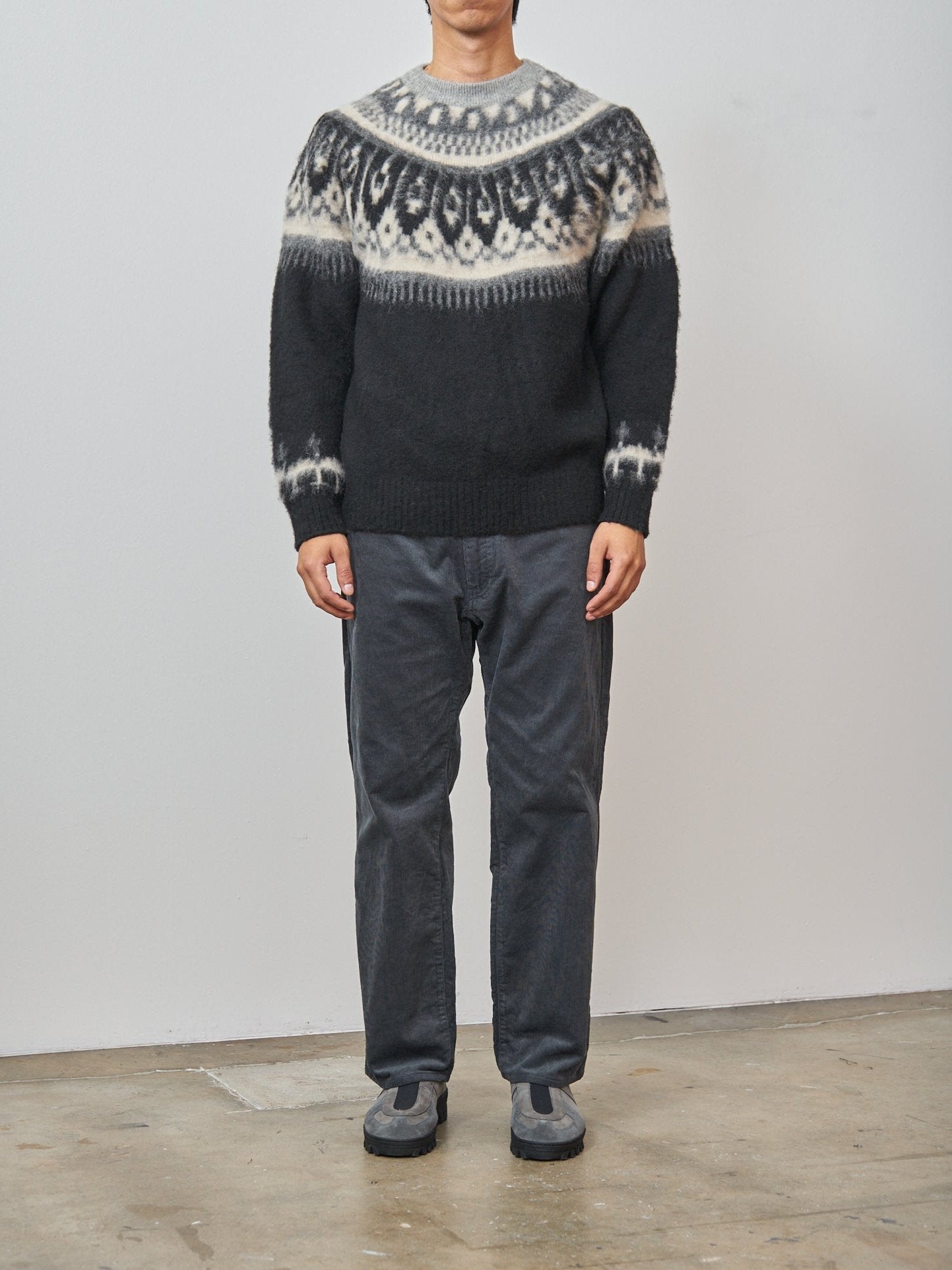 Namu Shop - Fujito Snow Sweater - Black
