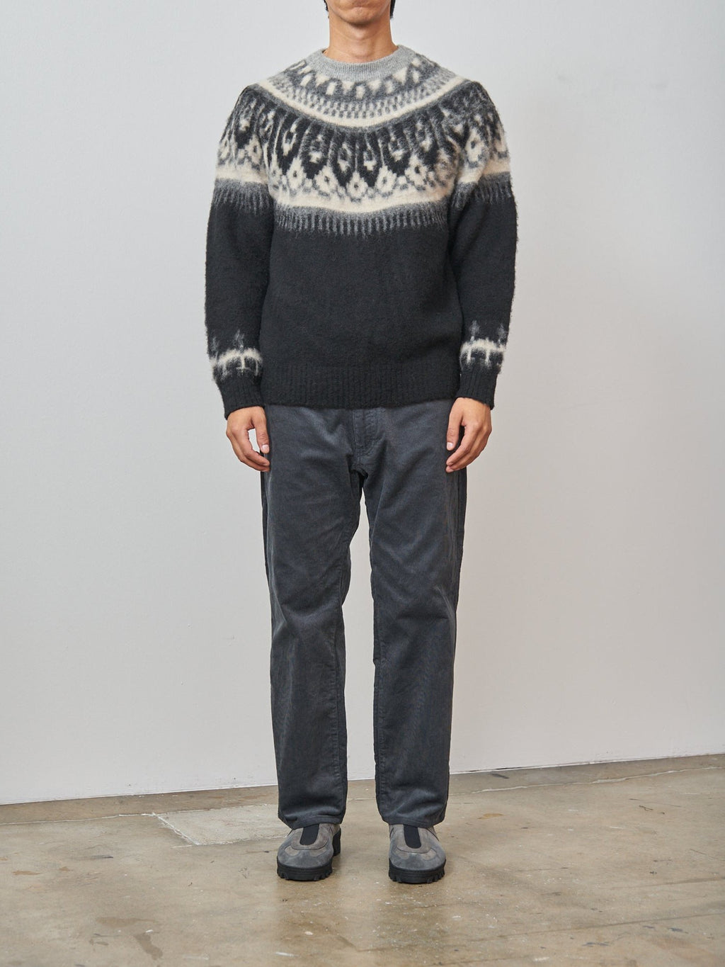 Namu Shop - Fujito Snow Sweater - Black