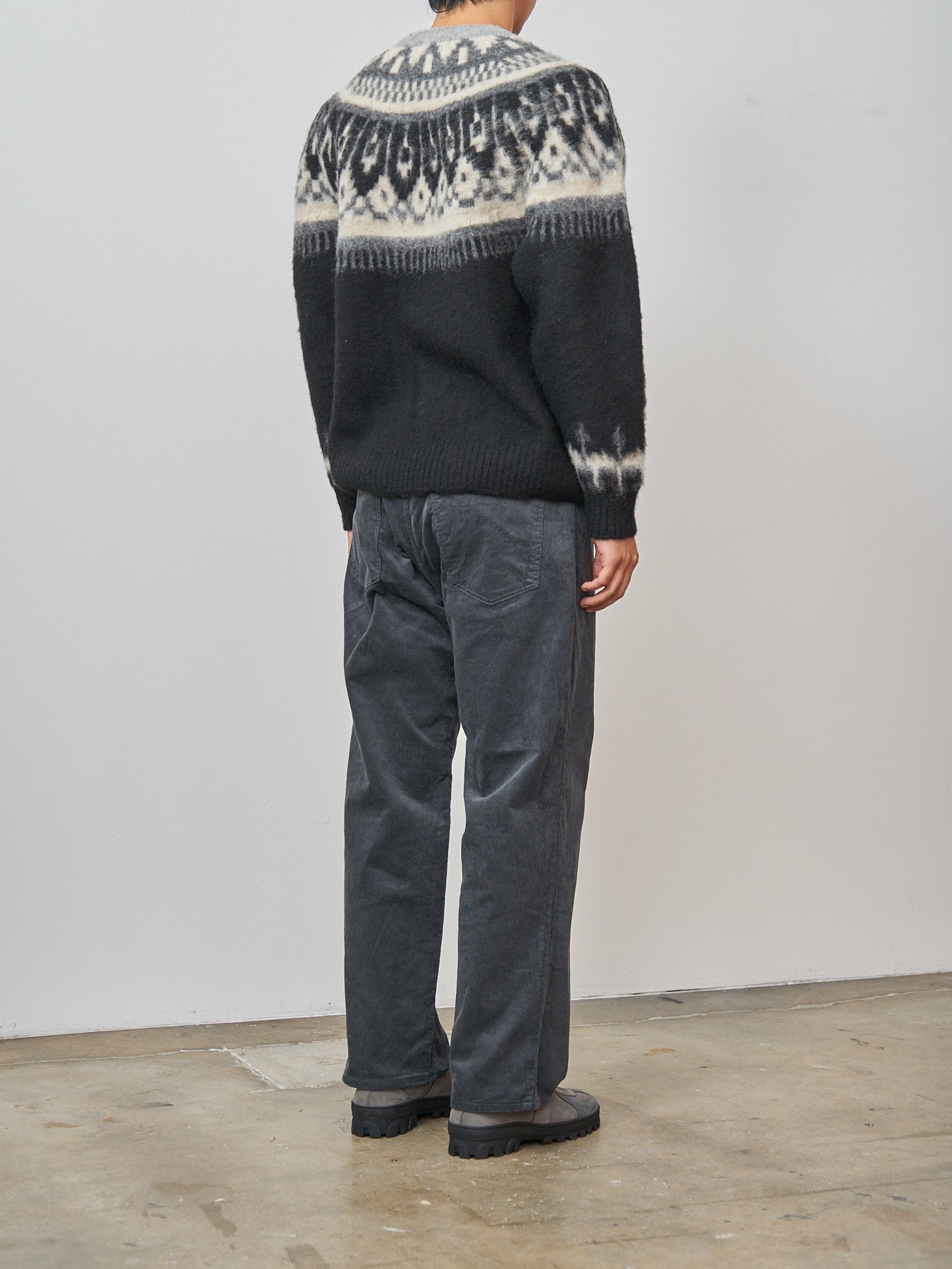 Namu Shop - Fujito Snow Sweater - Black