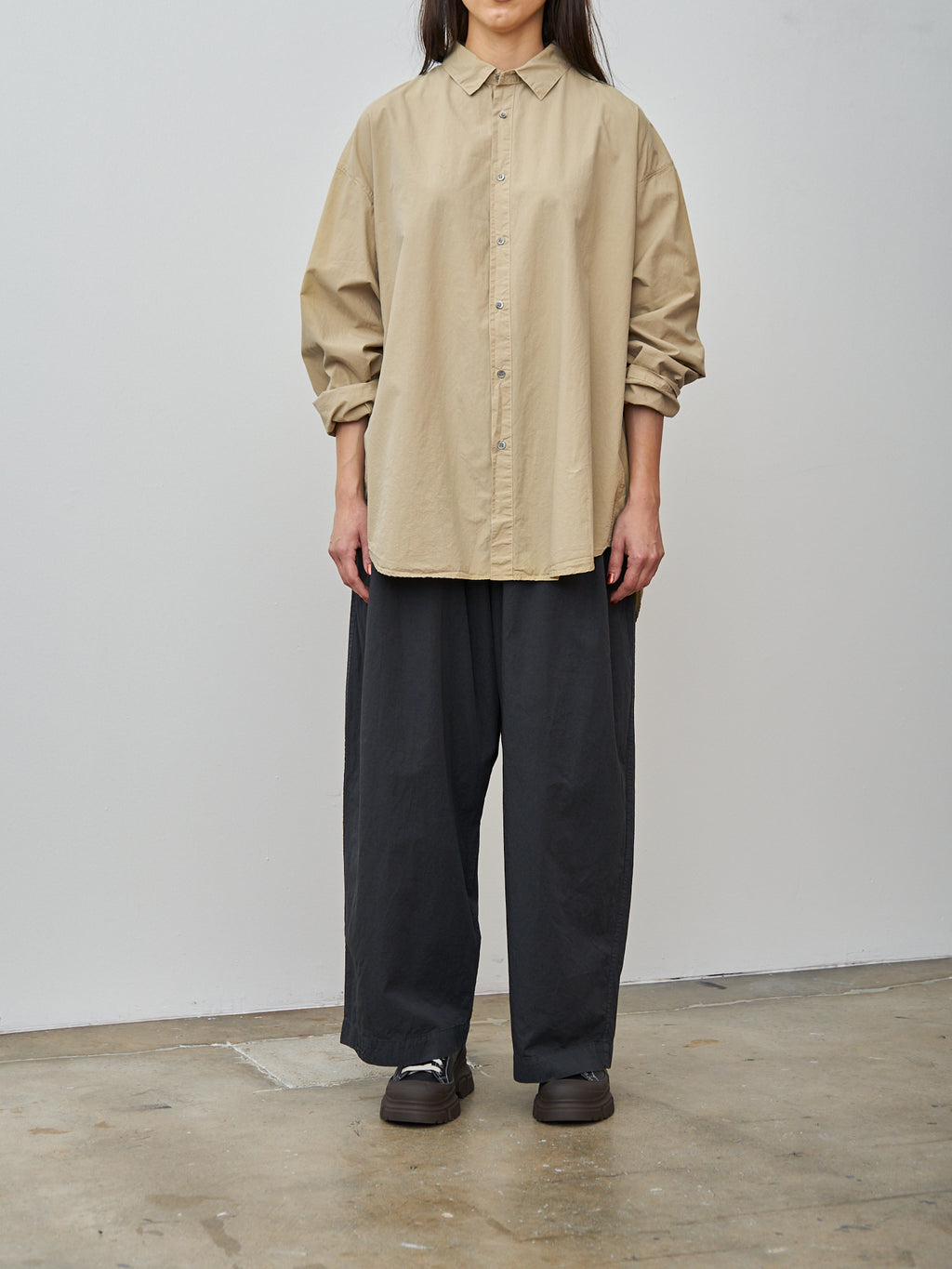 Namu Shop - Veritecoeur Unisex Shirt - Beige