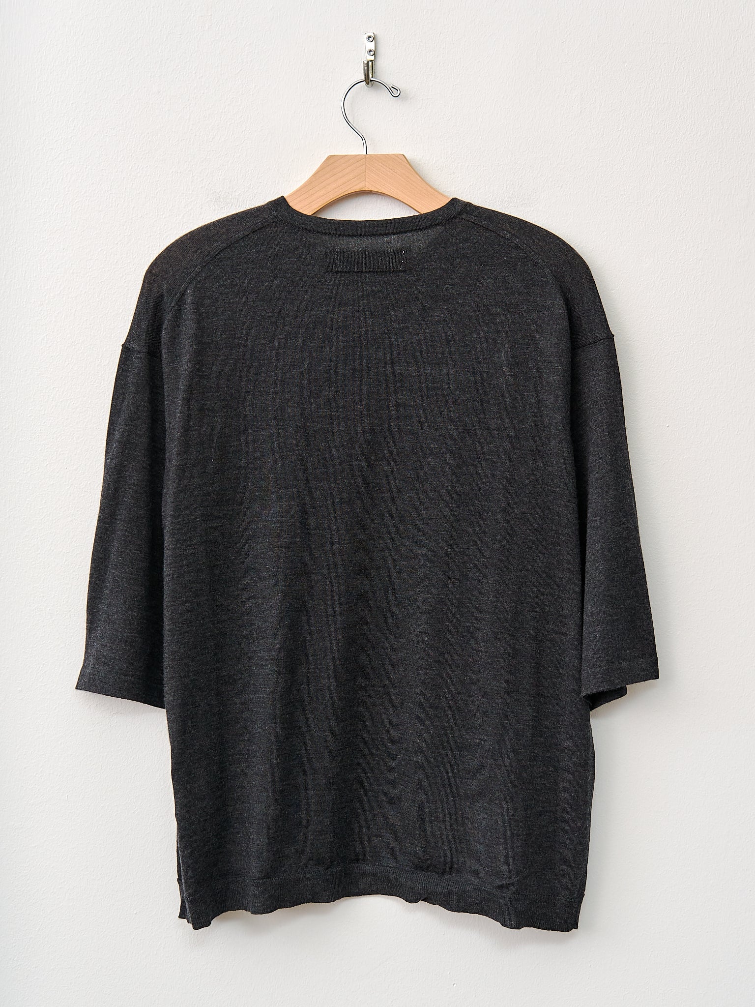 Namu Shop - Sayaka Davis Cashmere Tee - Charcoal