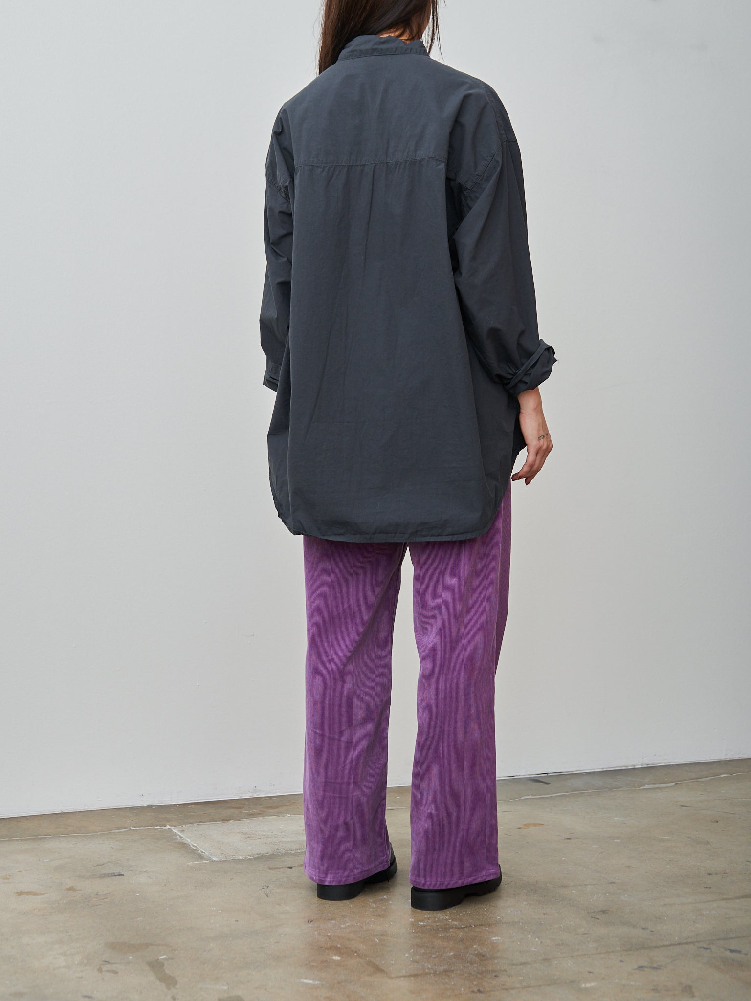 Namu Shop - Veritecoeur Unisex Shirt - Sumikuro (Charcoal)