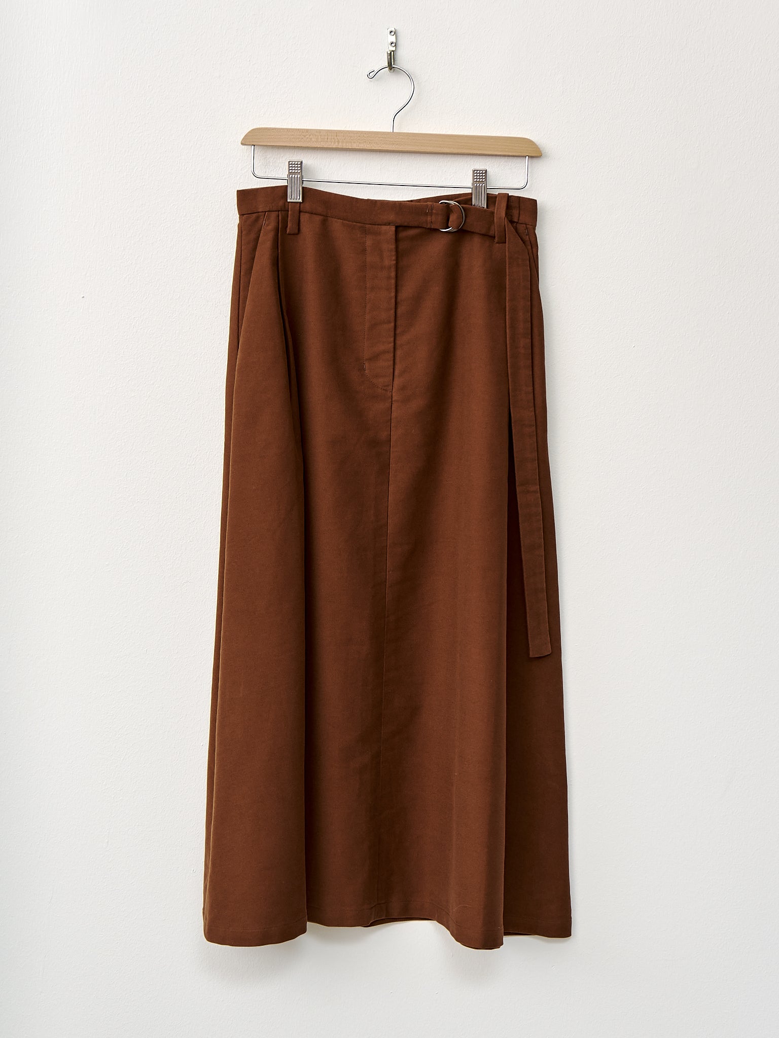 Namu Shop - Sayaka Davis Flared Skirt - Cinnamon