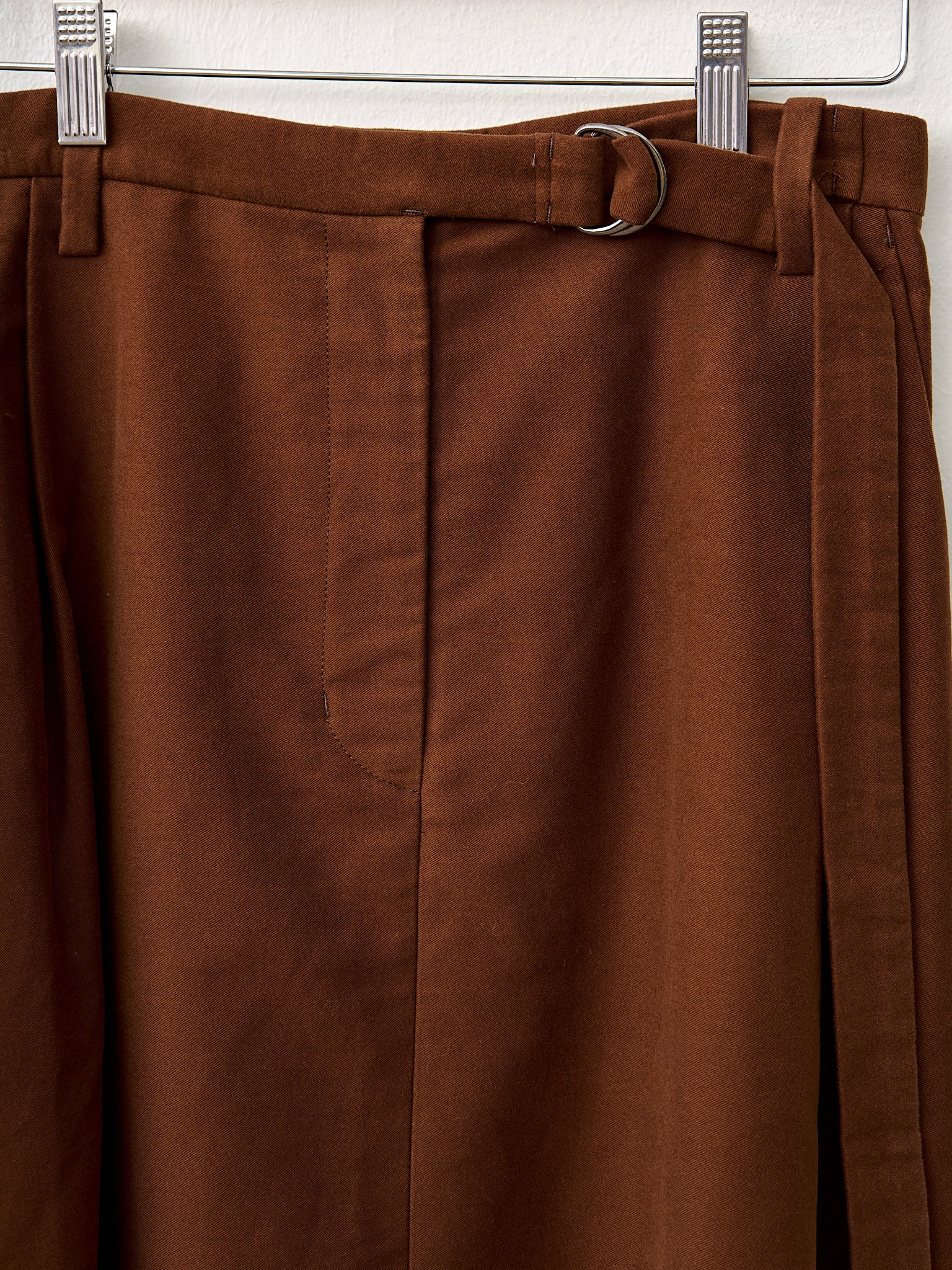 Namu Shop - Sayaka Davis Flared Skirt - Cinnamon
