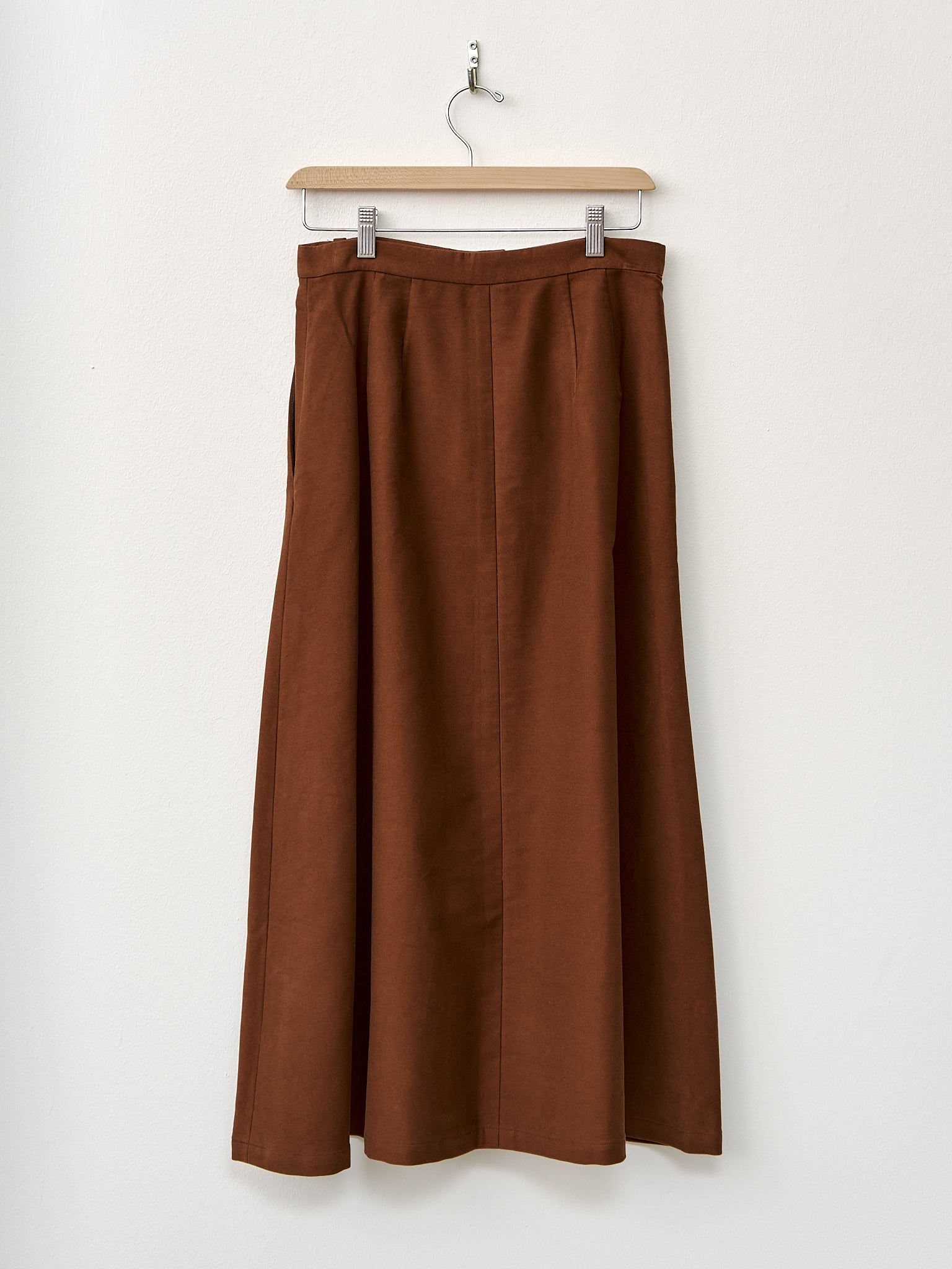 Namu Shop - Sayaka Davis Flared Skirt - Cinnamon